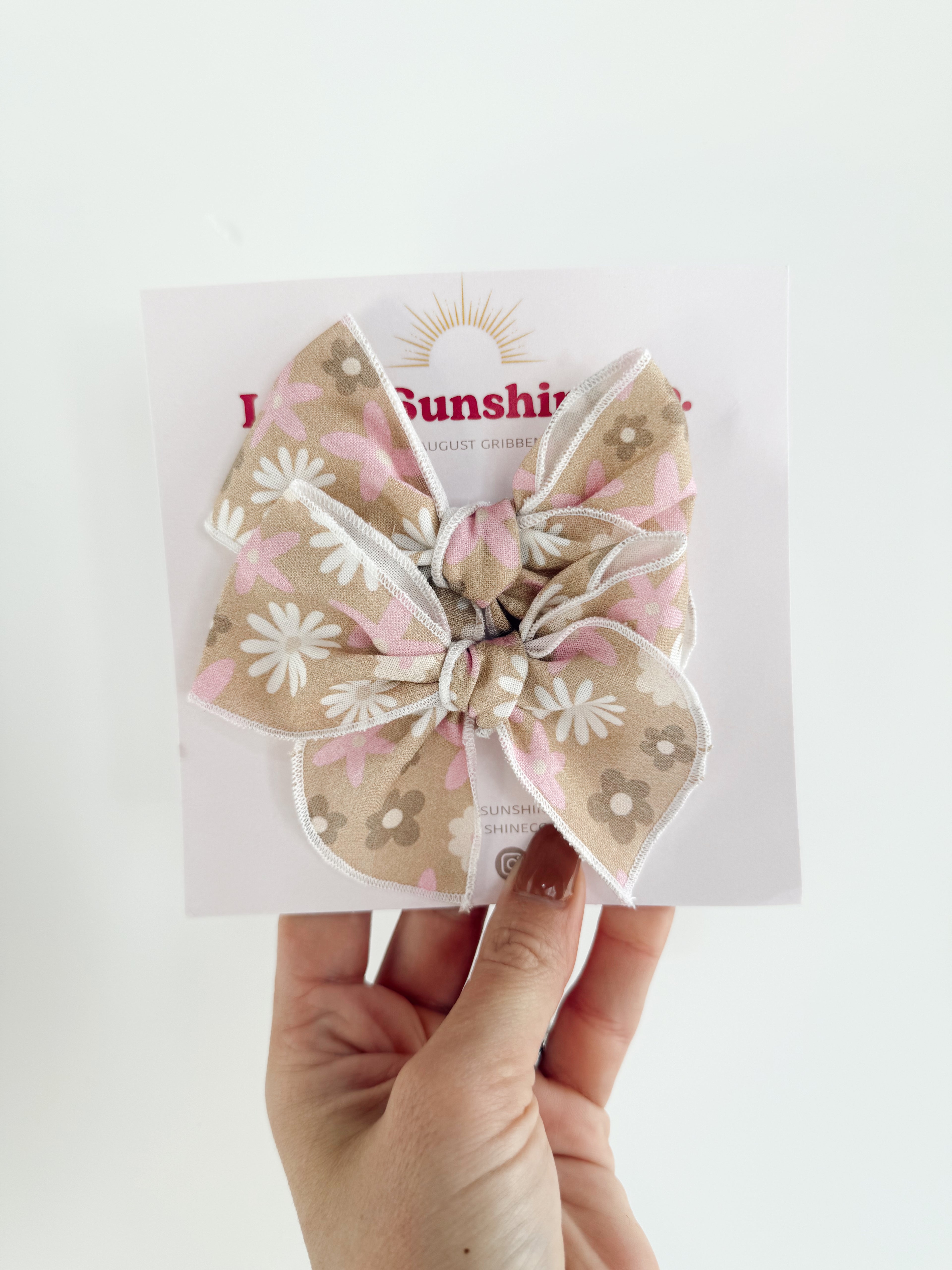 Darling Daisies Hair Bows