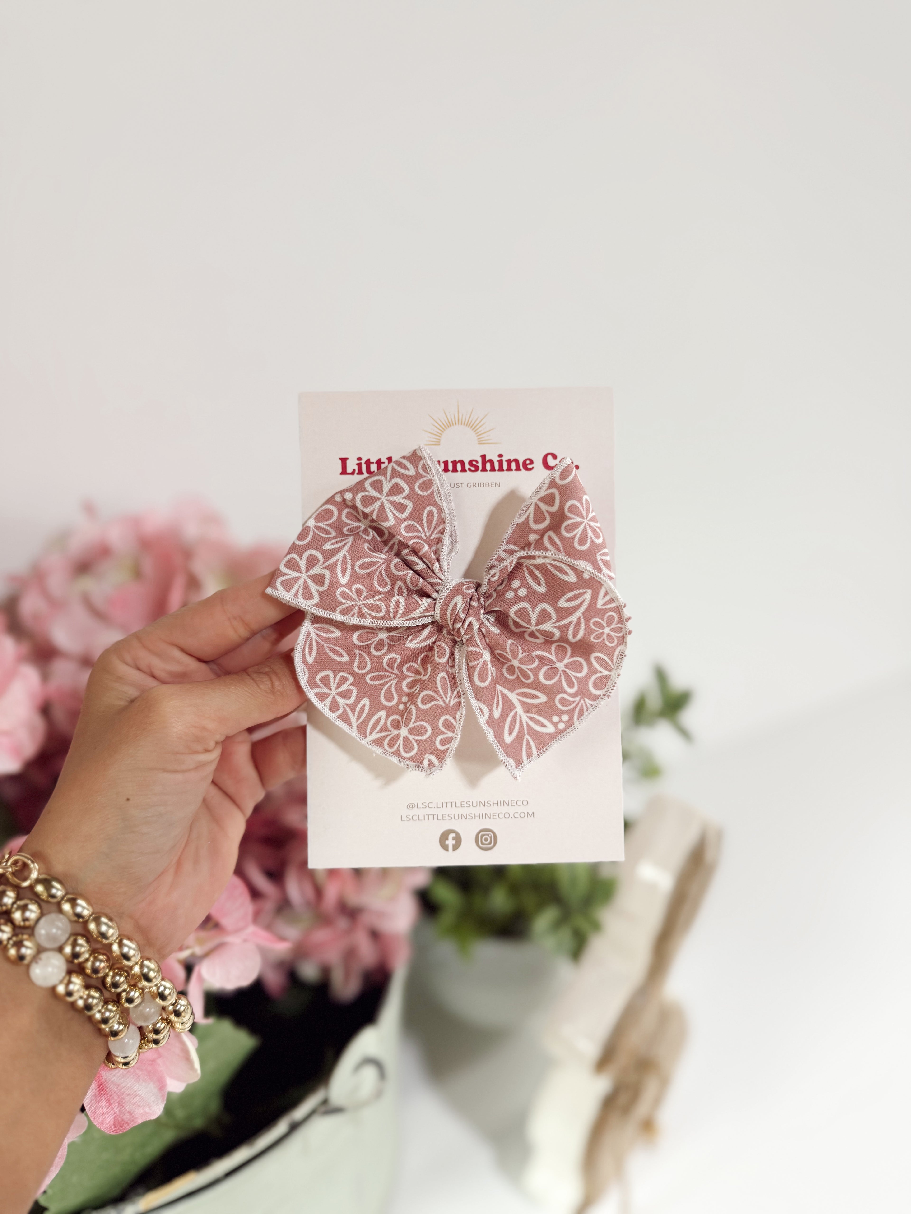 Sweet Blossoms Hair Bows
