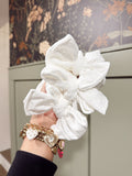 White Eyelet Headwraps