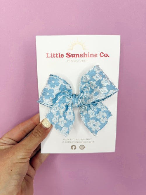 Bluebell Bloom Ribbon Bows