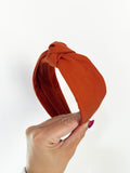 Rust Knotted Headband 🍂