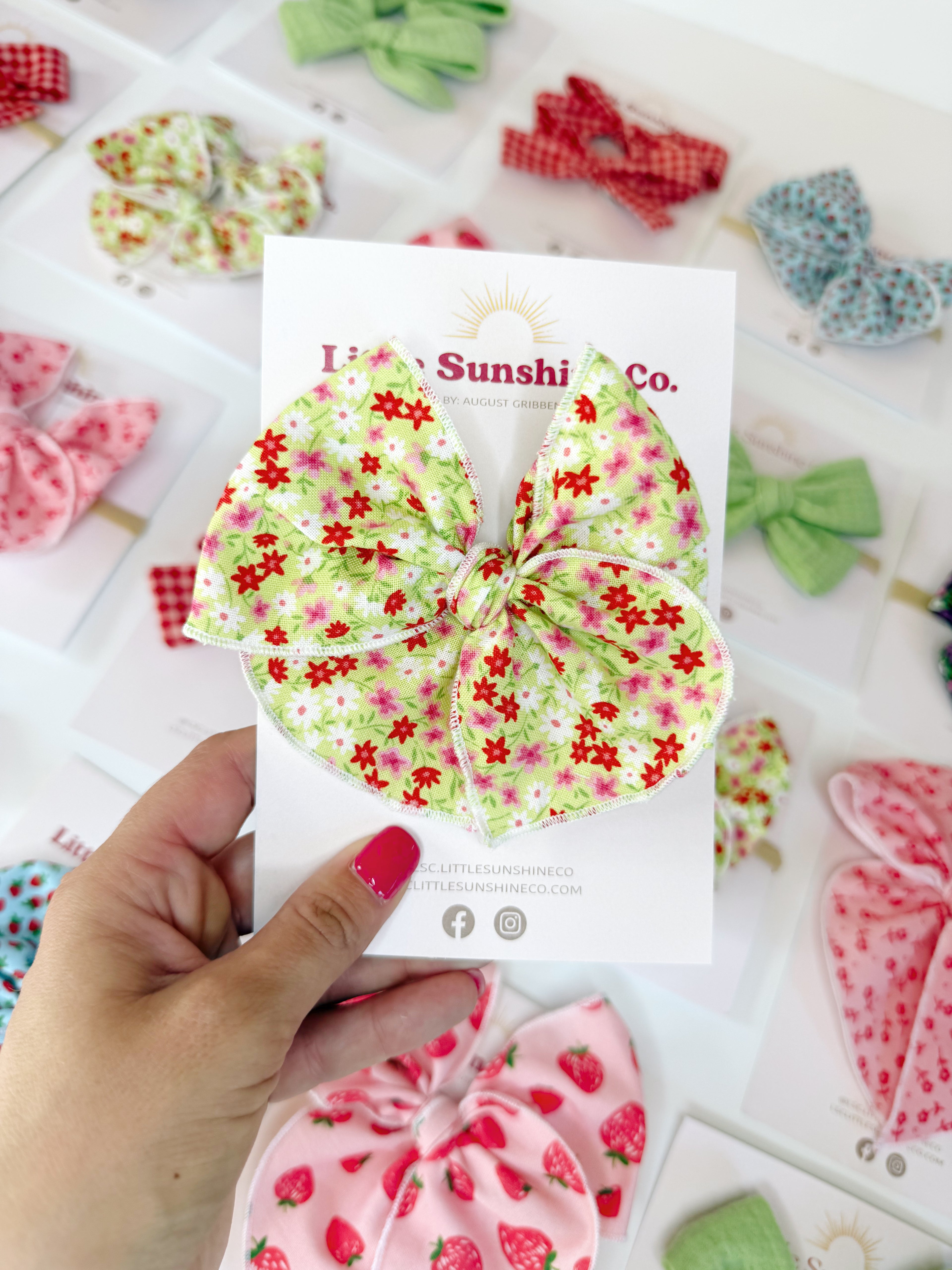 Wildflower Wishes Hair Bows