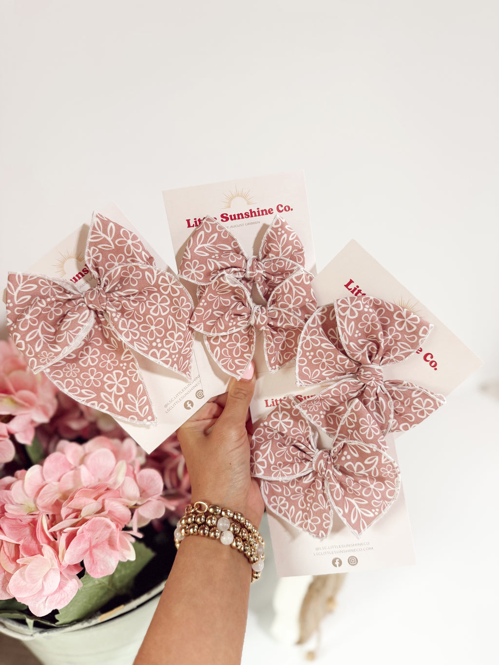 Sweet Blossoms Hair Bows