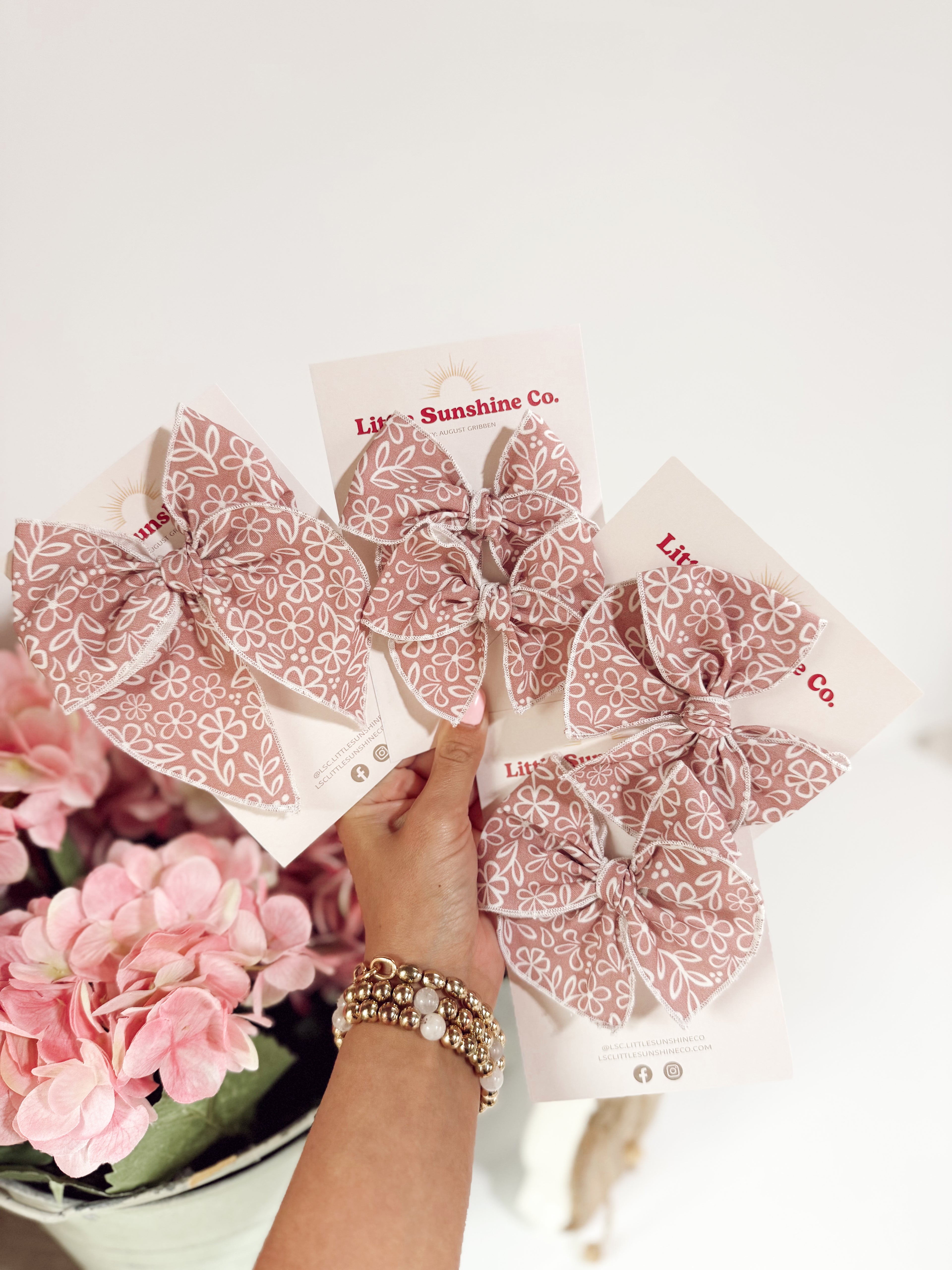 Sweet Blossoms Hair Bows