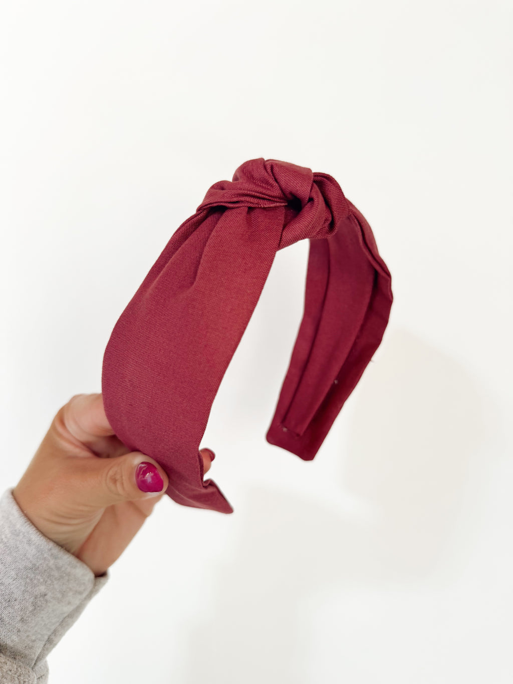 Mulberry Knotted Headband 🍇