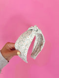 Sunbeam Daisy Knotted Headbands