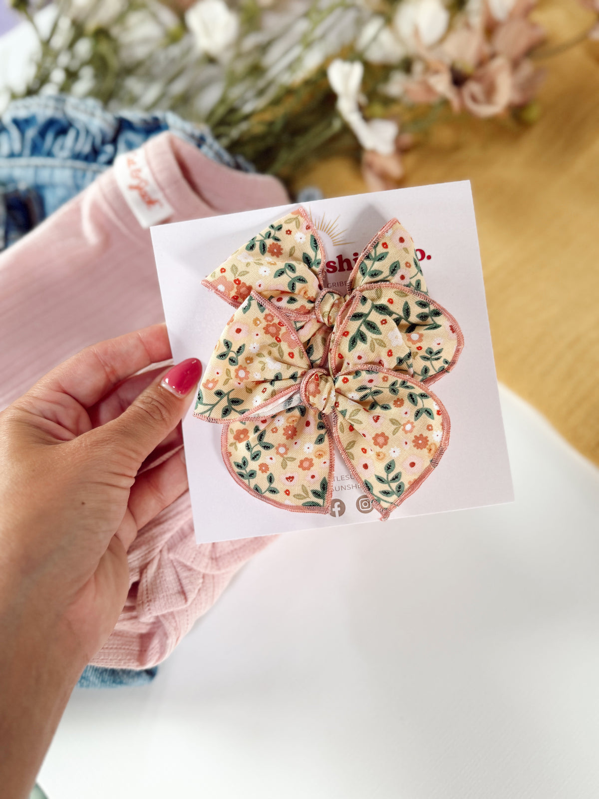 Sweet Magnolia Hair Bows