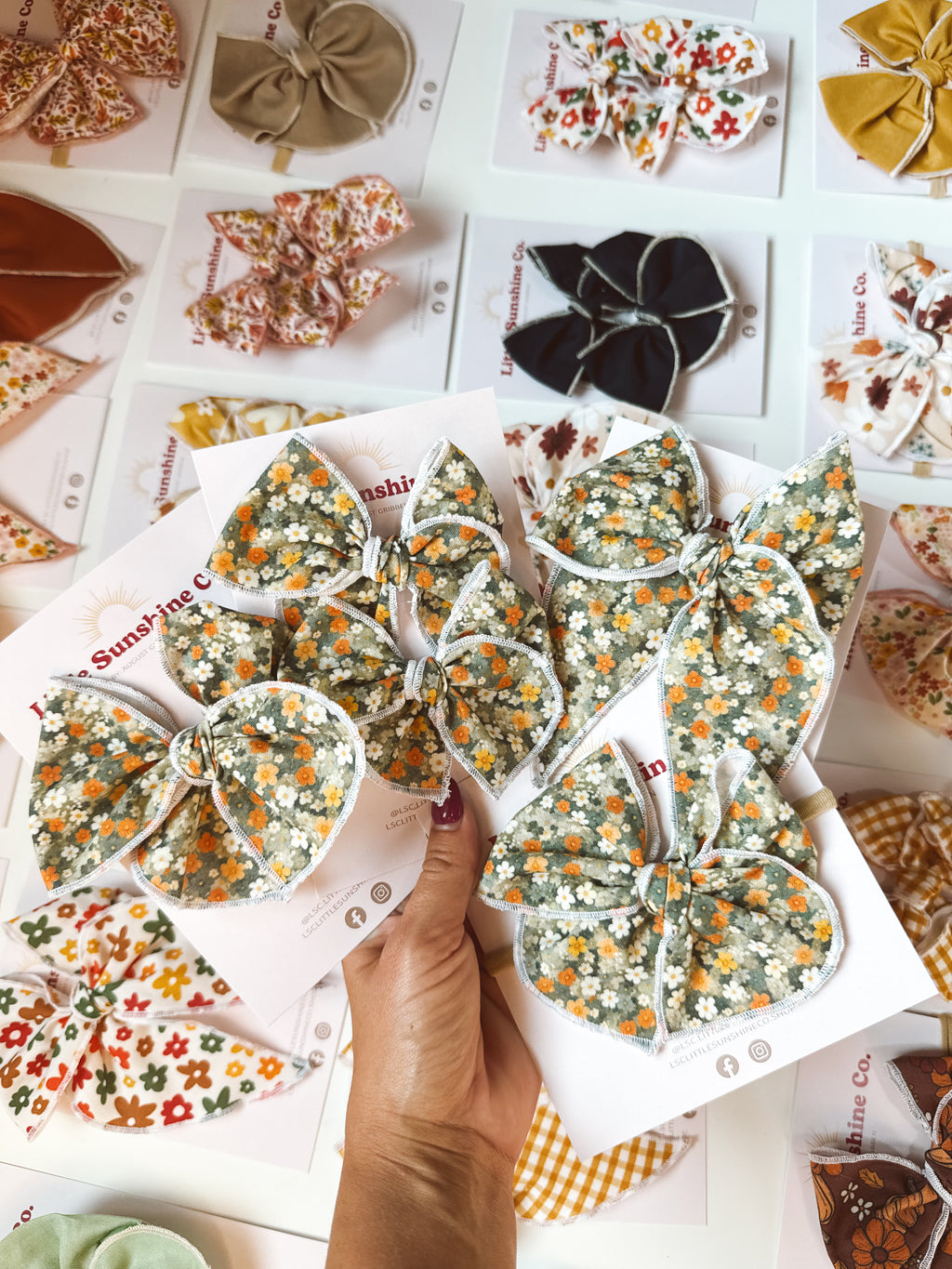 Orchard Meadow Hair Bows