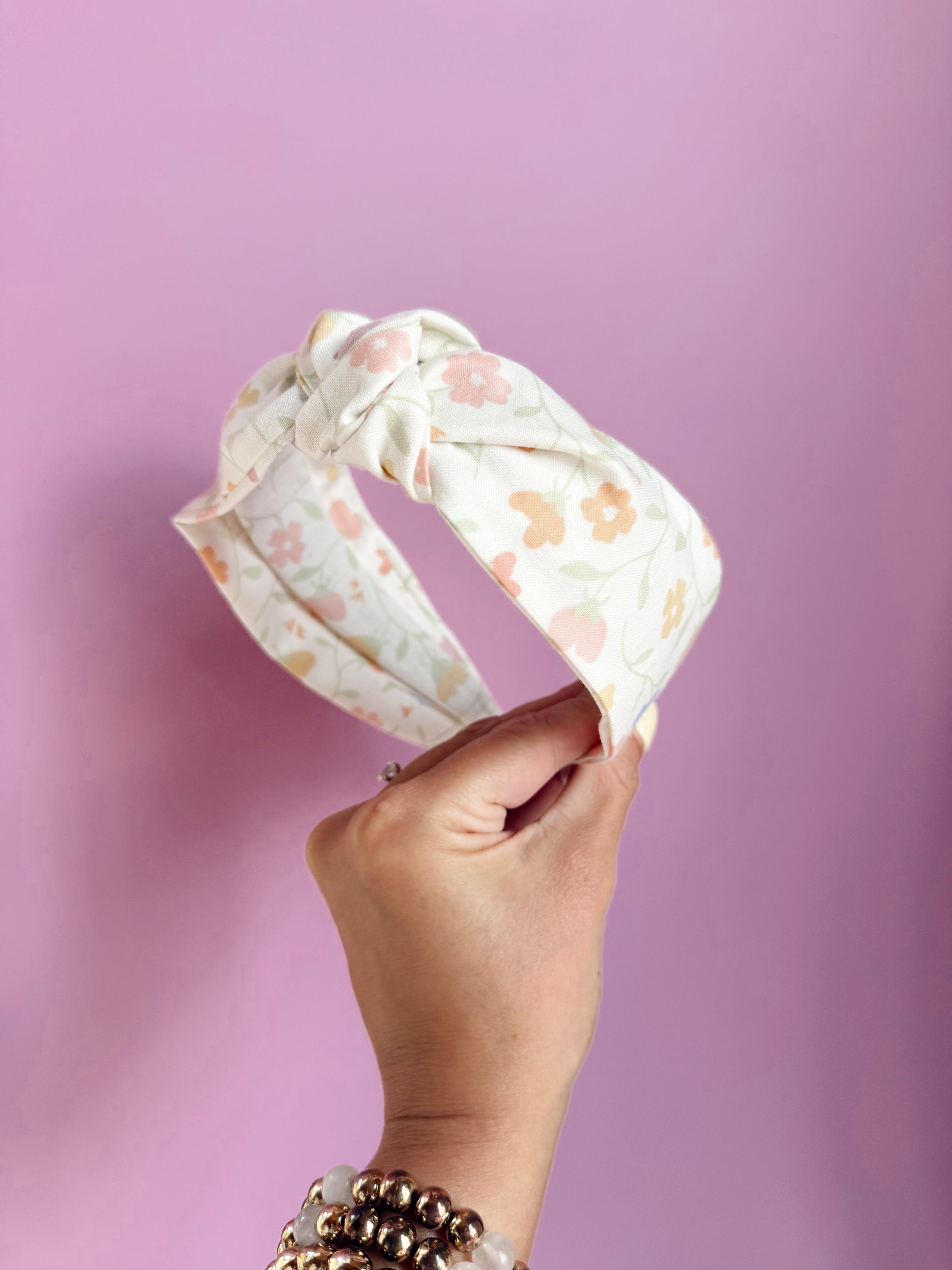 Sunday Garden Knotted Headband