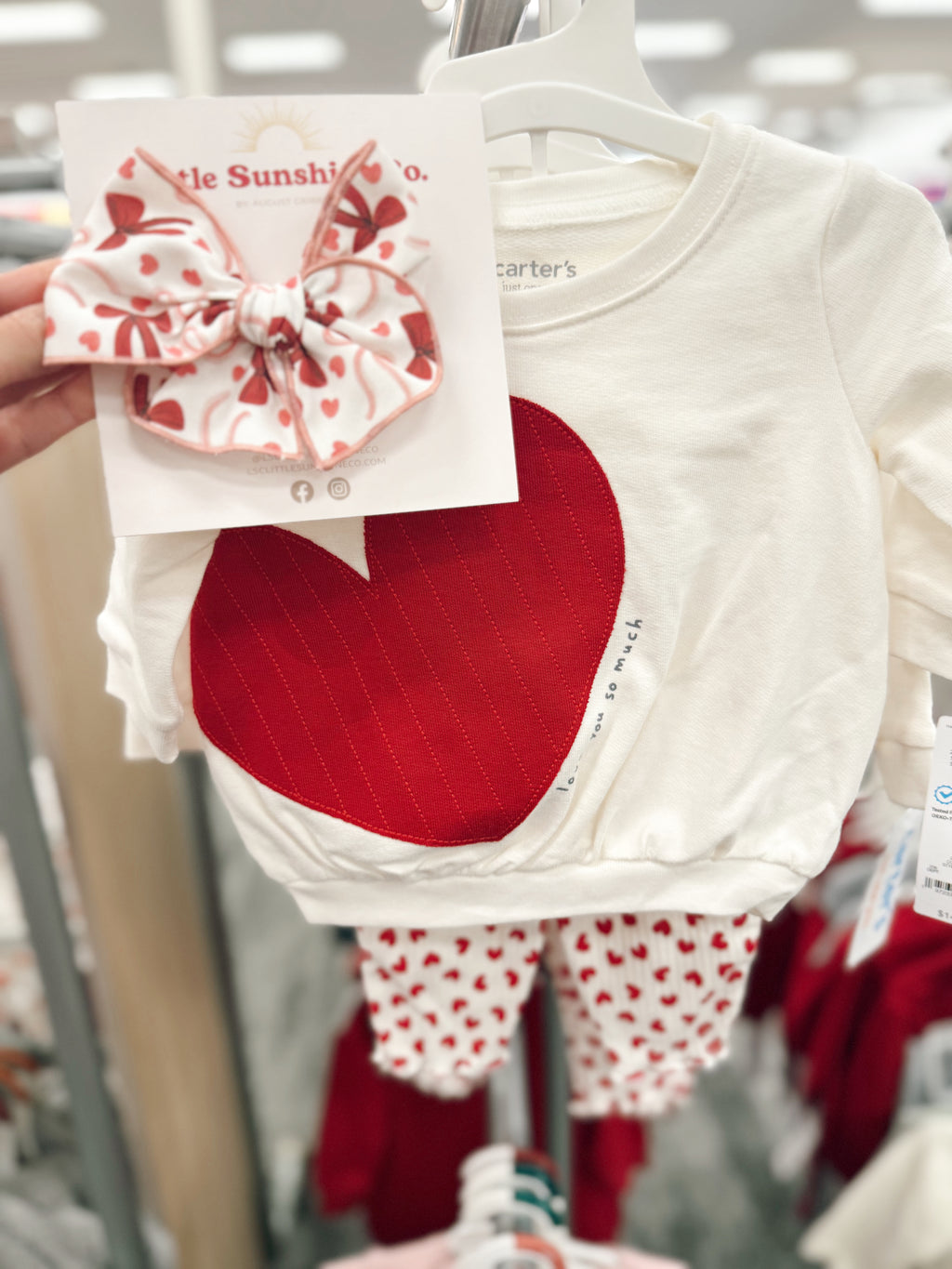 Cupid's Bow Hair Bows