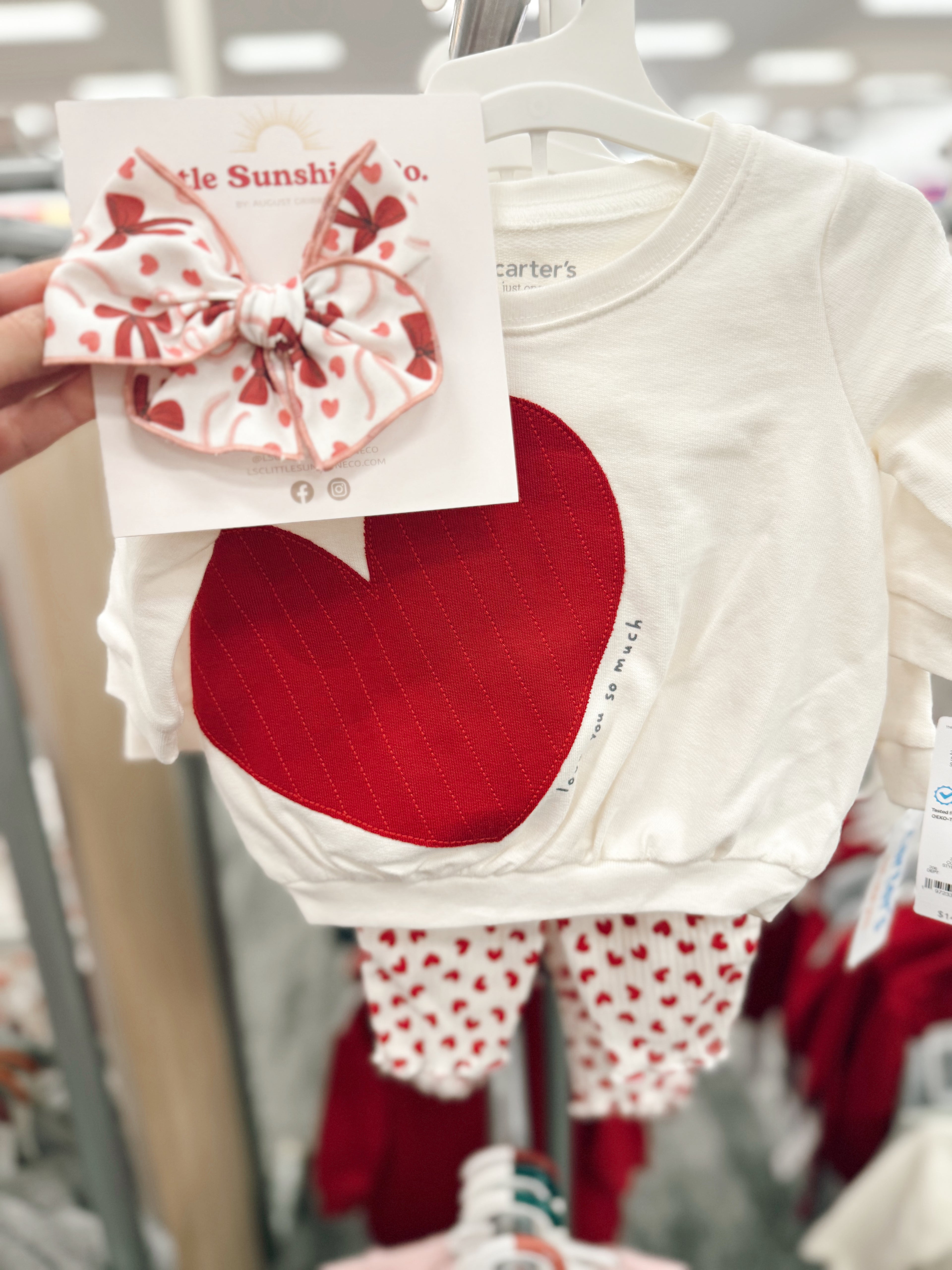 Cupid's Bow Hair Bows