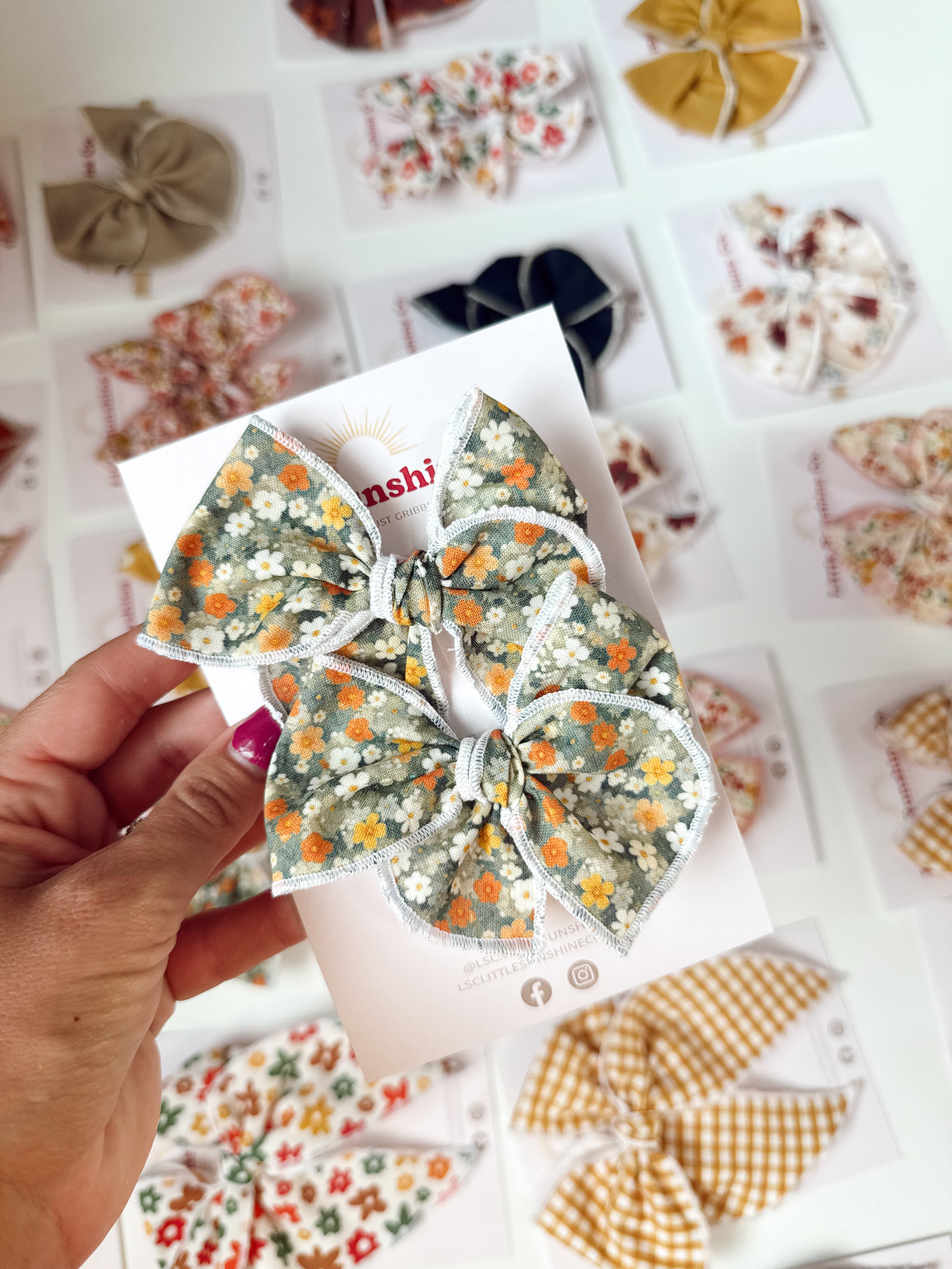 Orchard Meadow Hair Bows