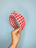 Firecracker Picnic Knotted Headbands