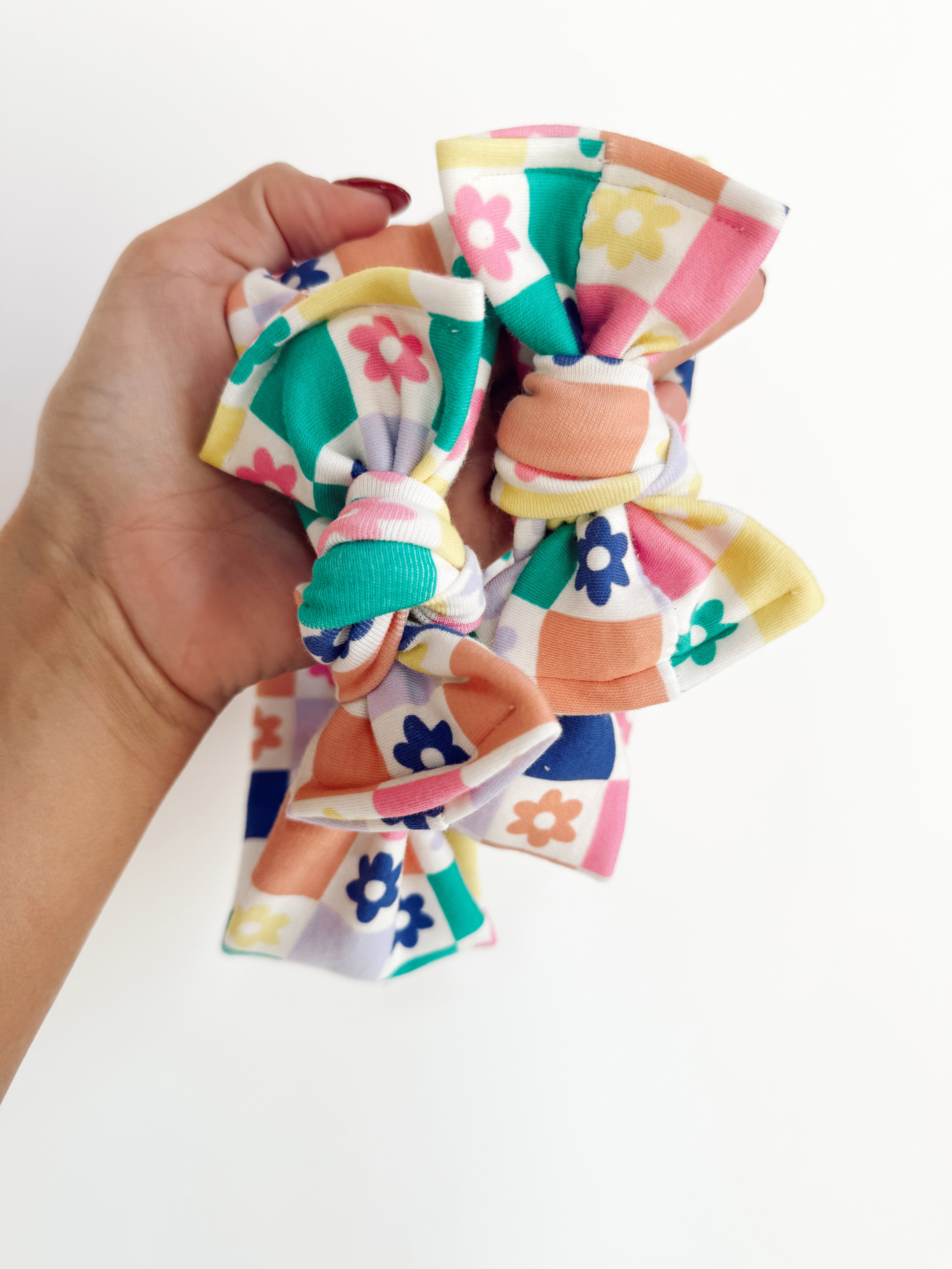 Checkered Retro Headwraps