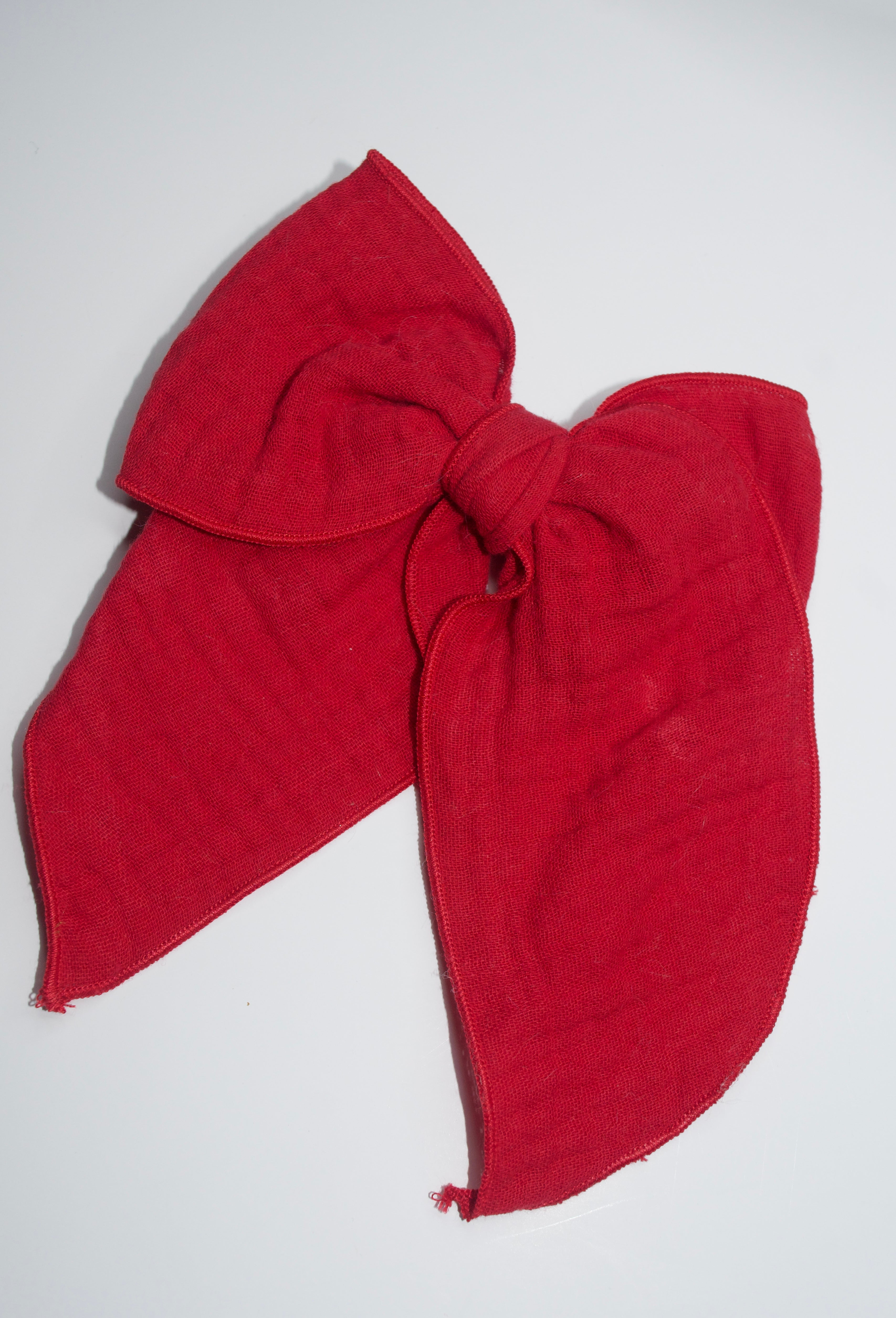 Red Gauze - Large Clip