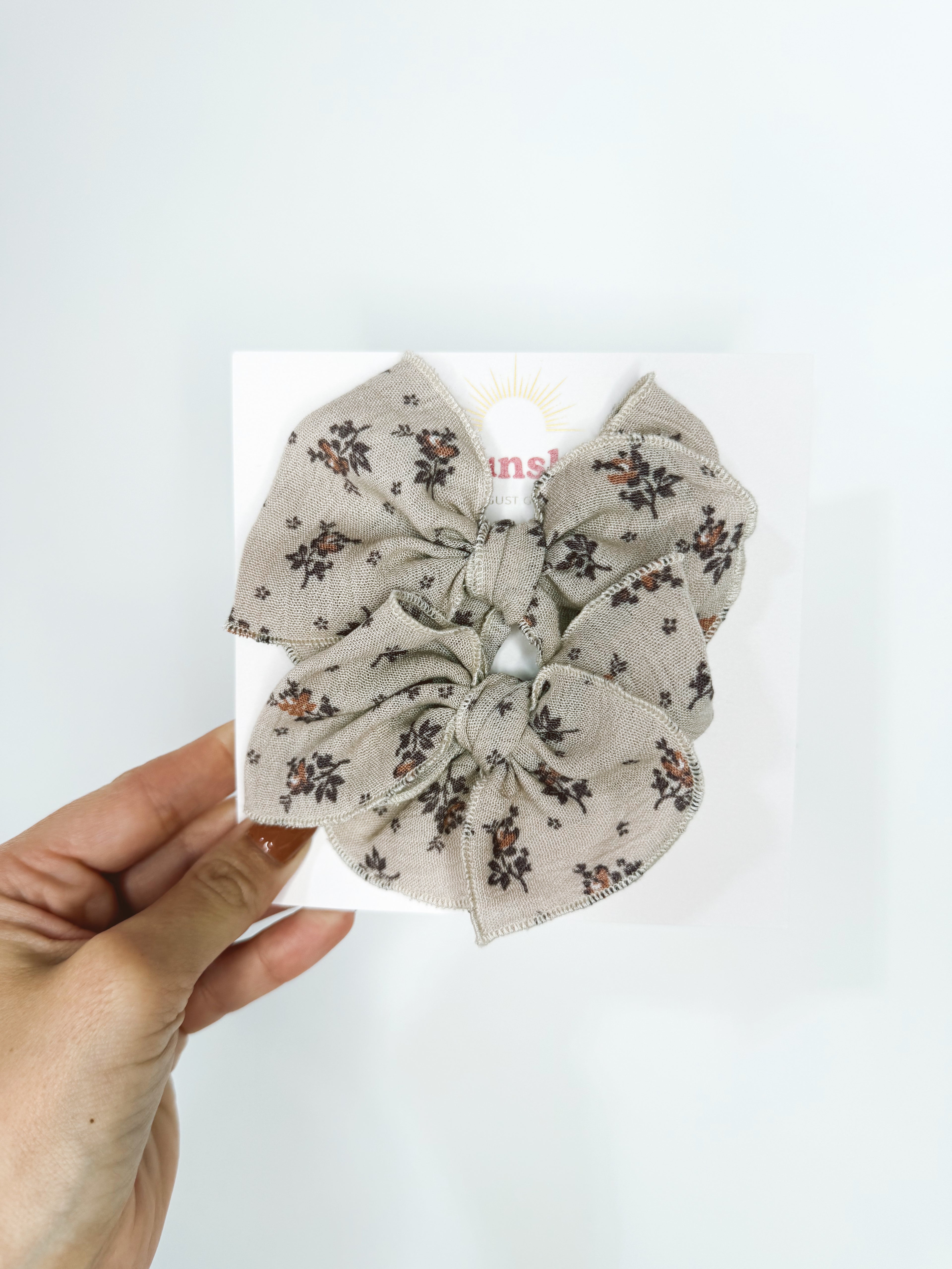 Vintage Meadow Hair Bows