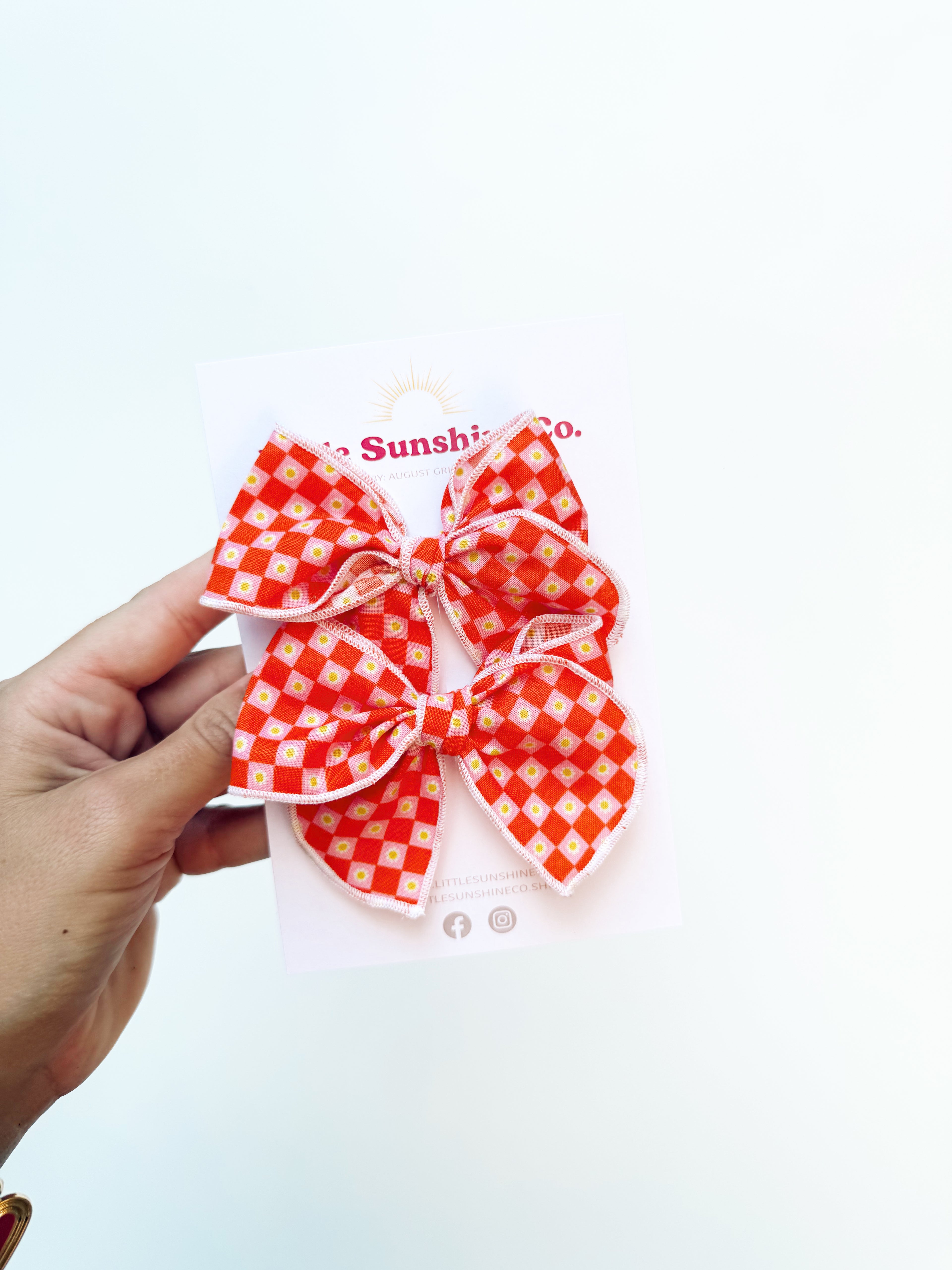 Orange Soda Pop Hair Bows 🥤🍊