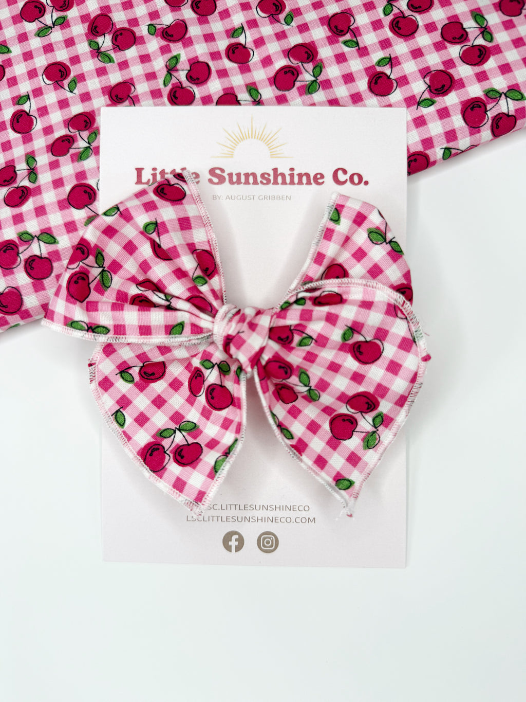 Gingham Cherry