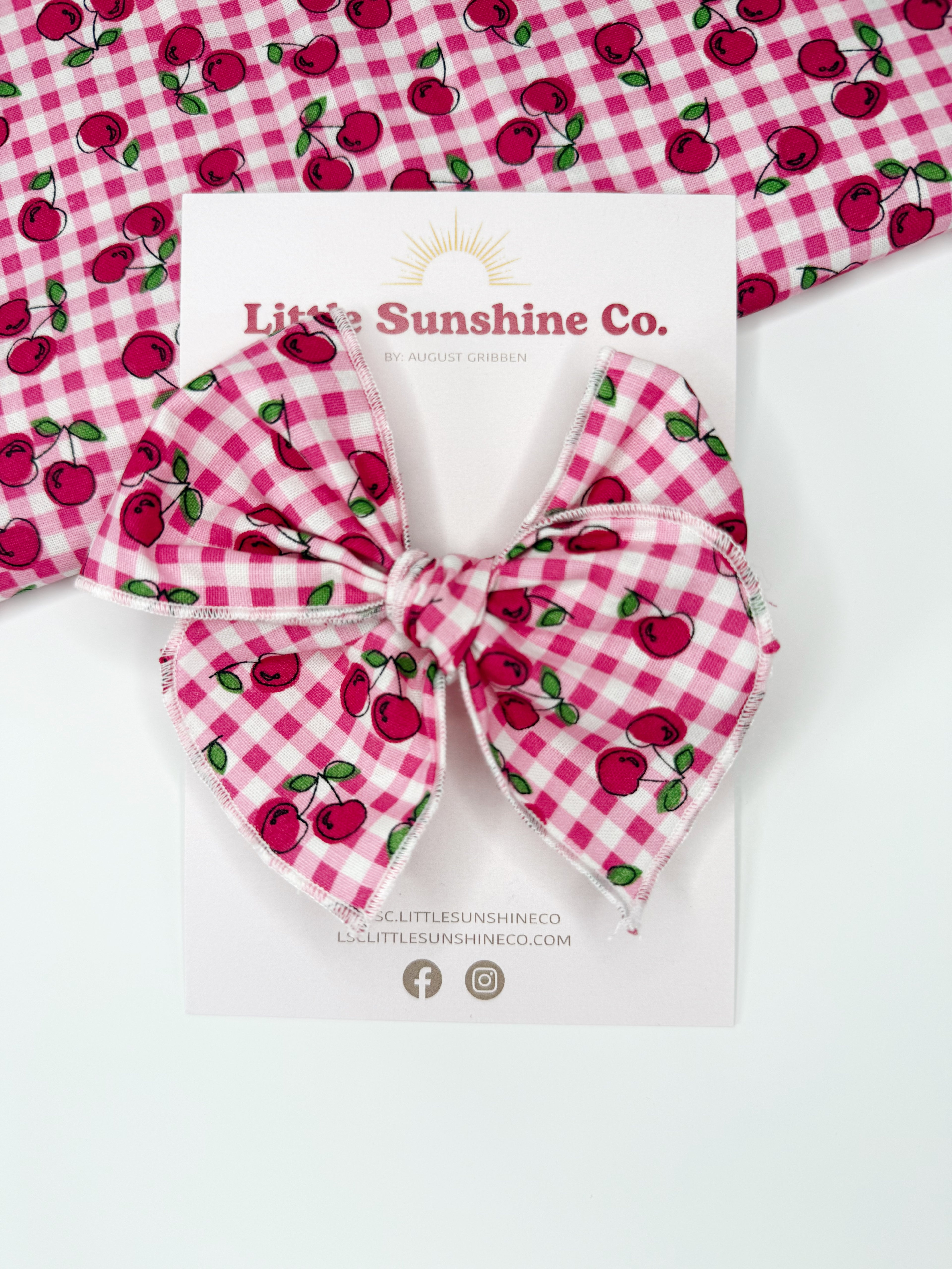 Gingham Cherry