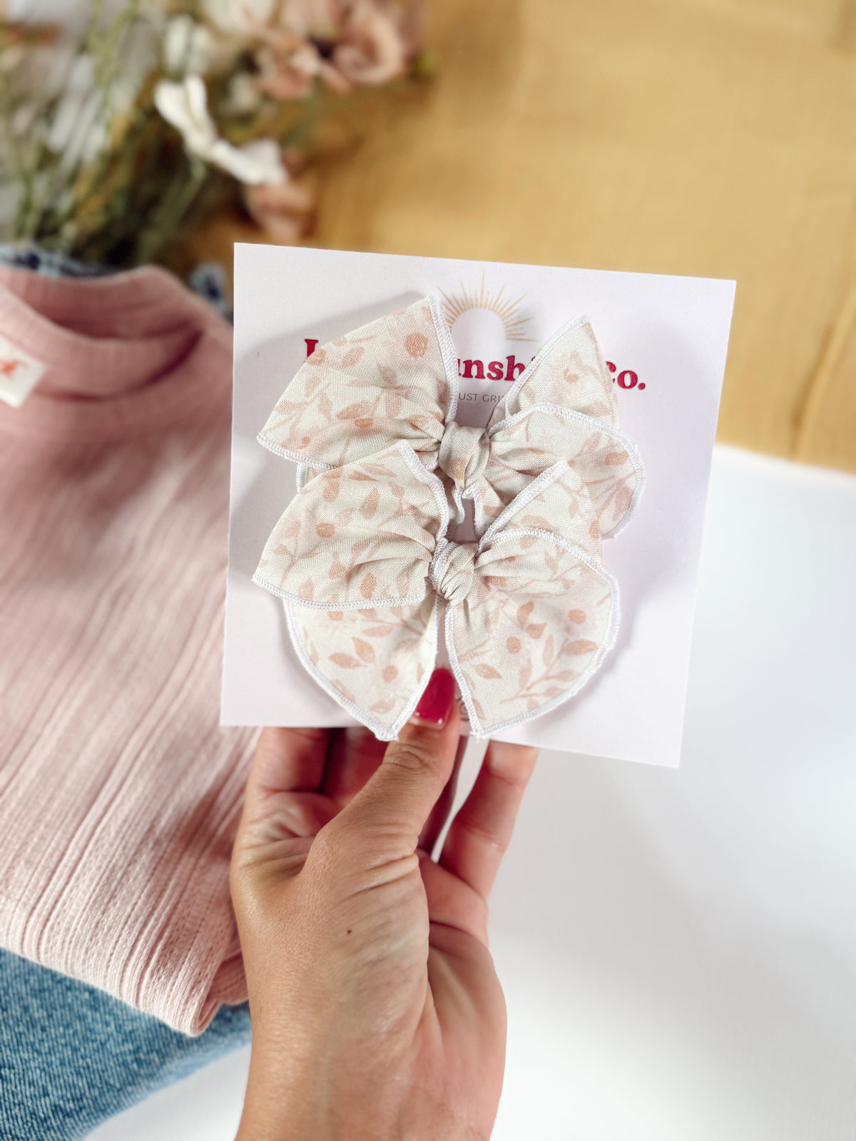 Meadow Mist Hair Bows