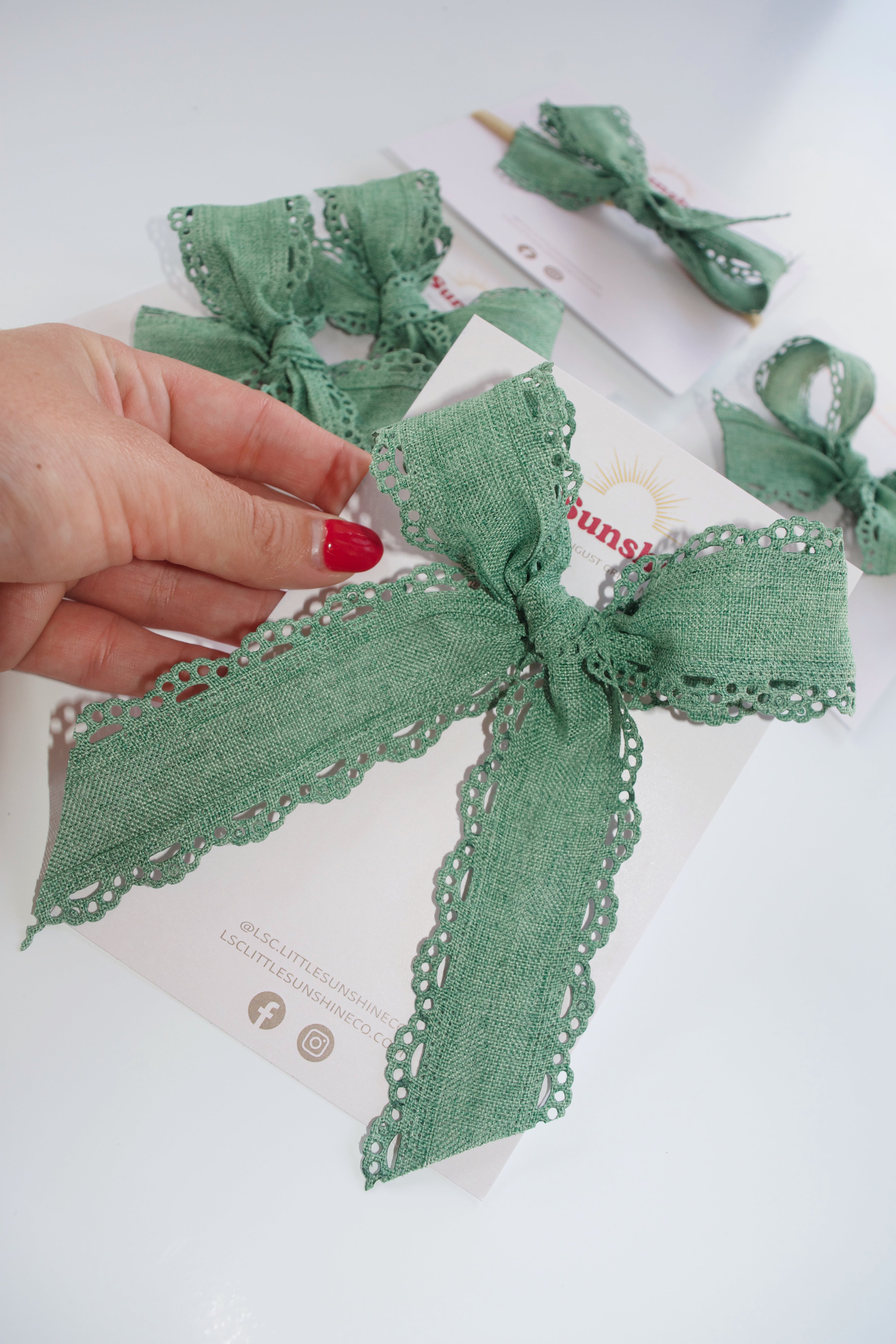 Lucky Green Ribbons