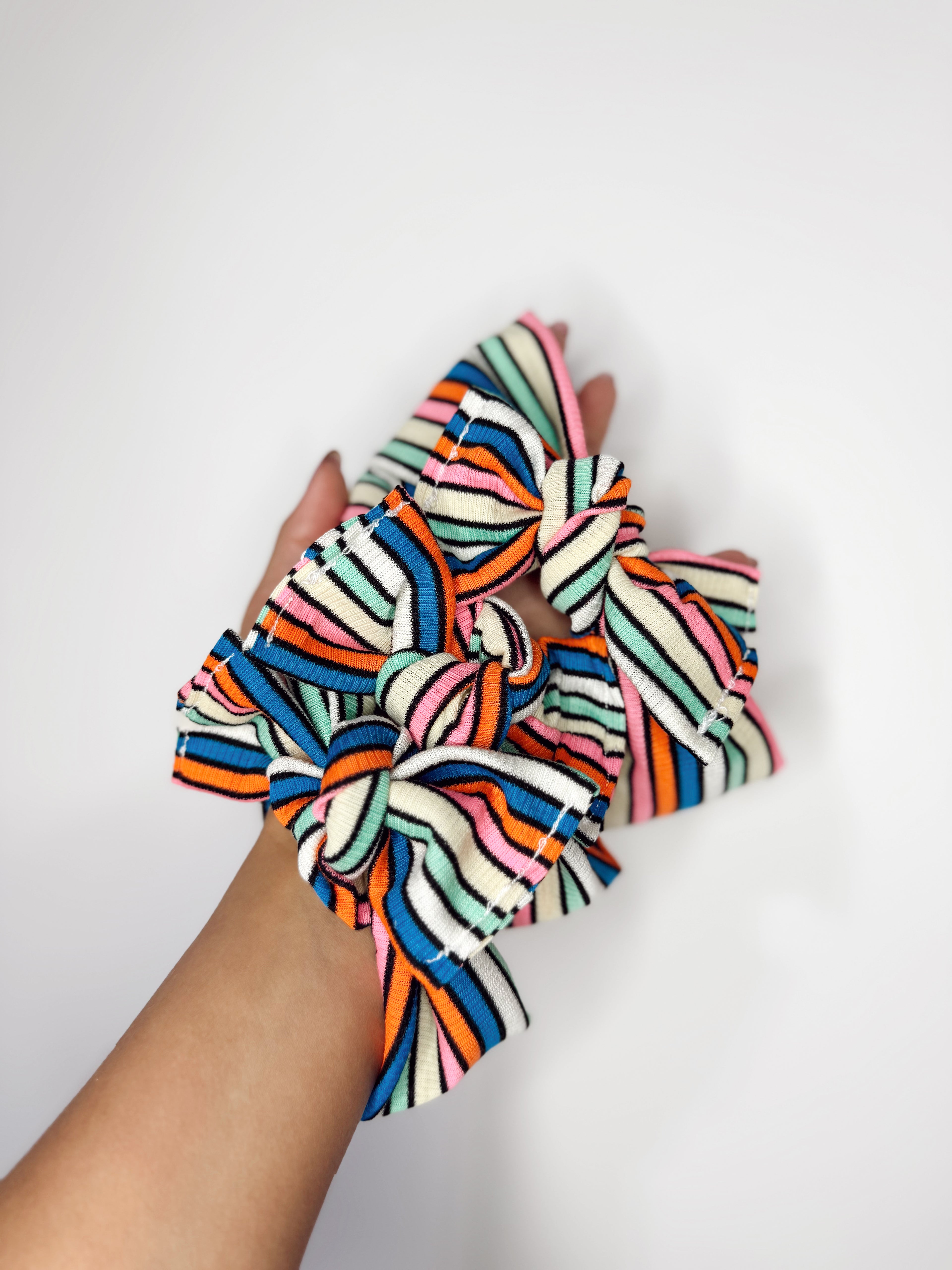 Sunset Stripe Head wraps