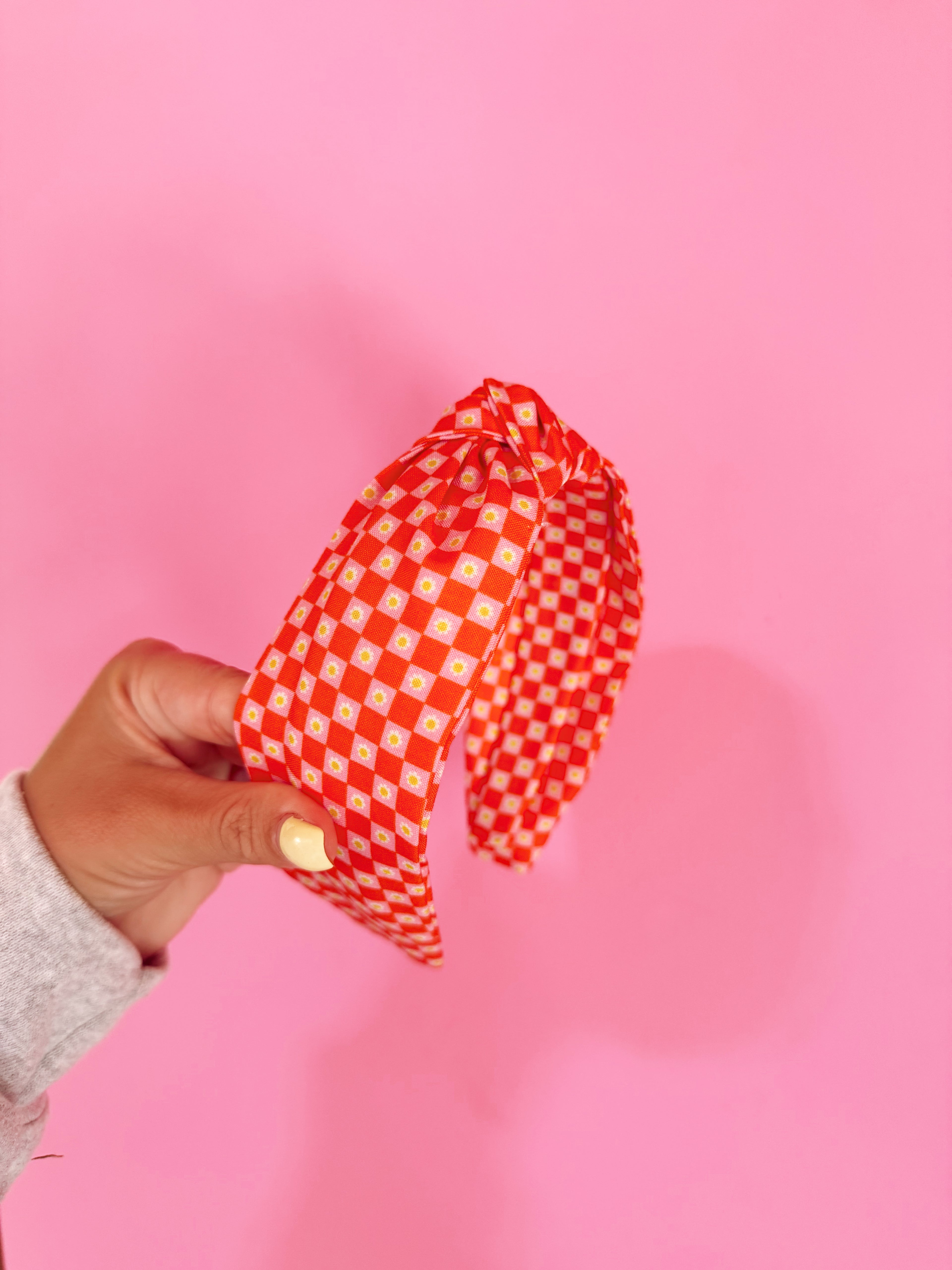 Orange Soda Pop Knotted Headbands