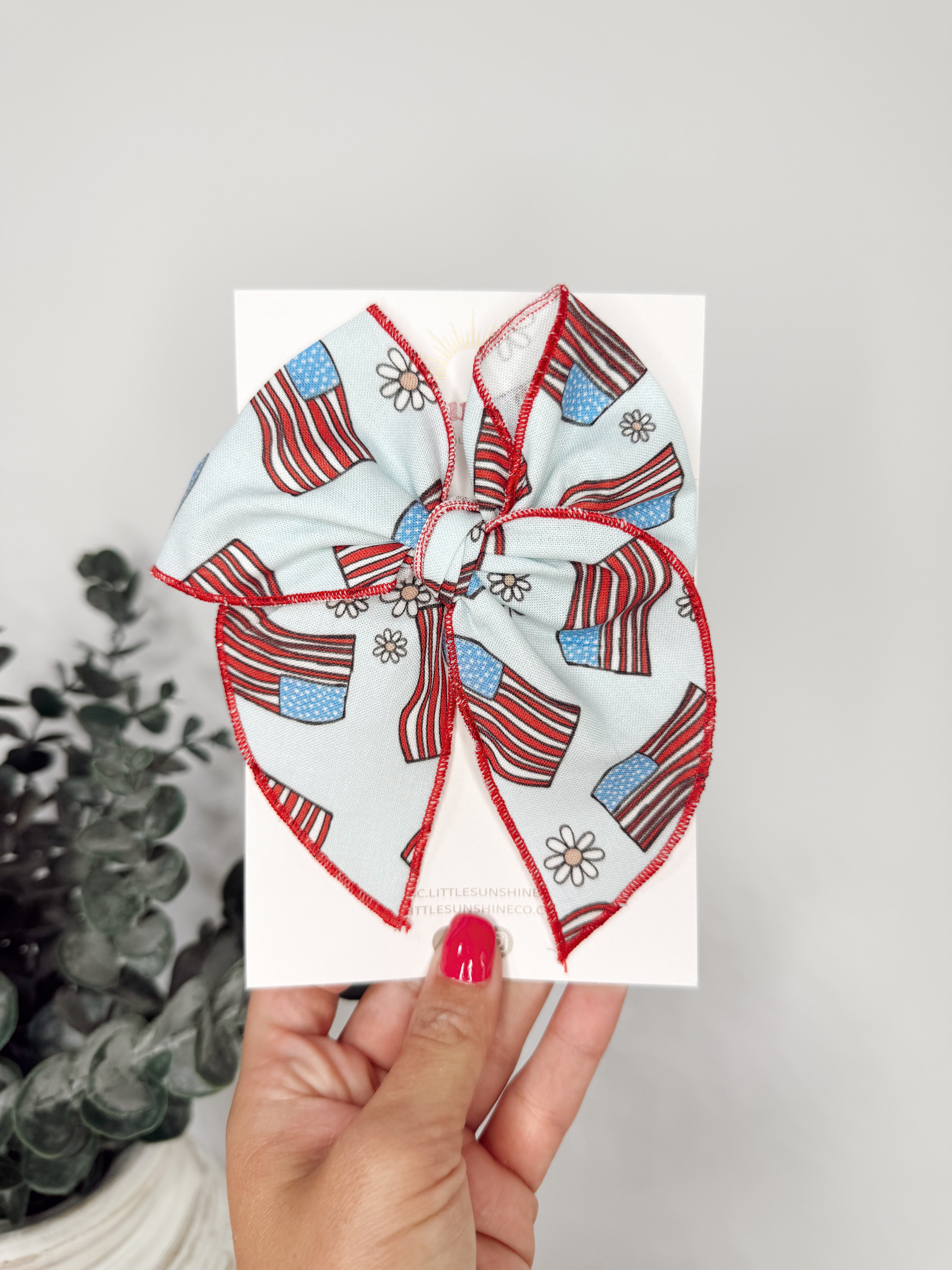 Freedom Bloom Hair Bows 🌼