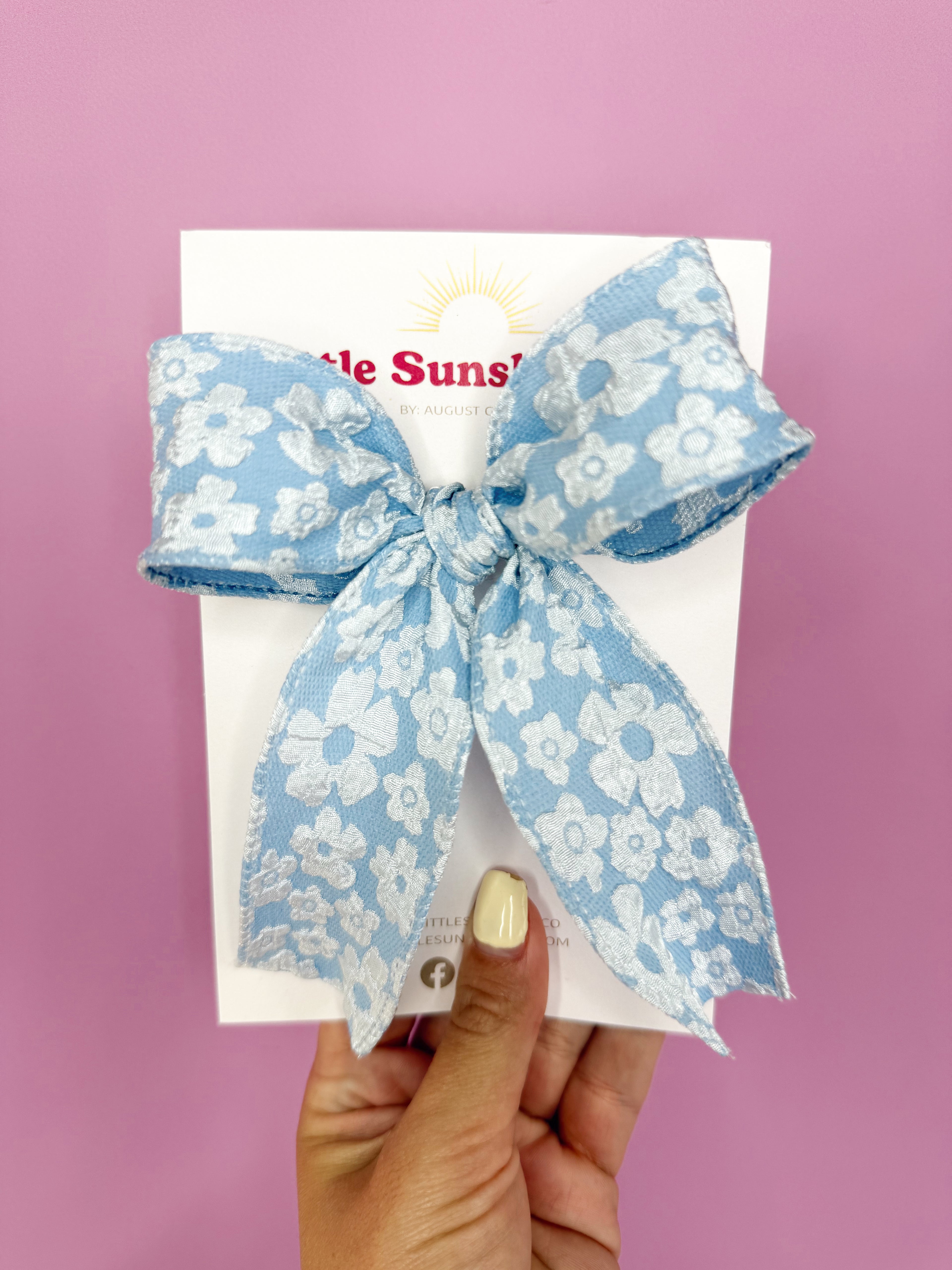 Bluebell Bloom Ribbon Bows