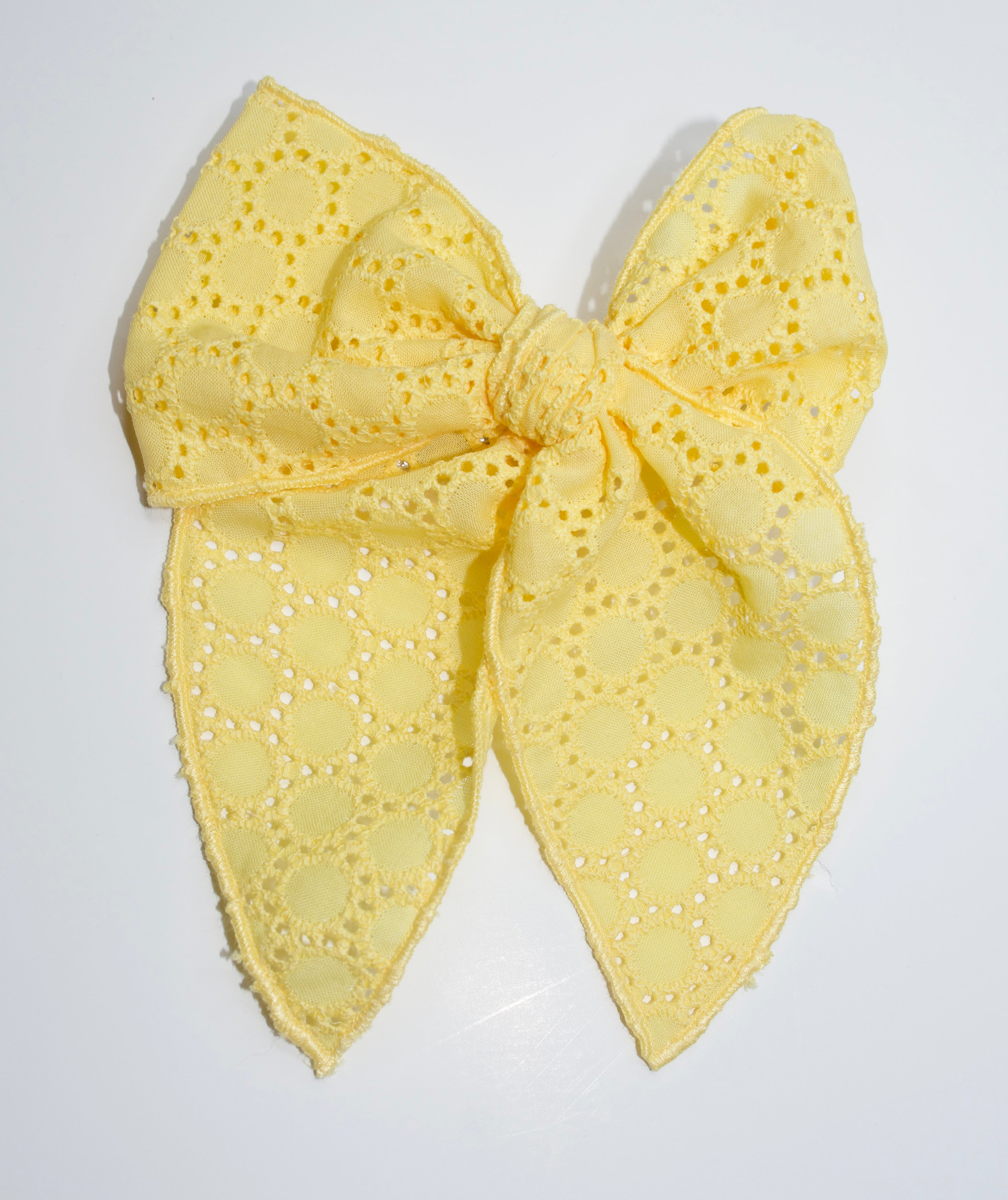 Large Clip - Yellow Eyelet