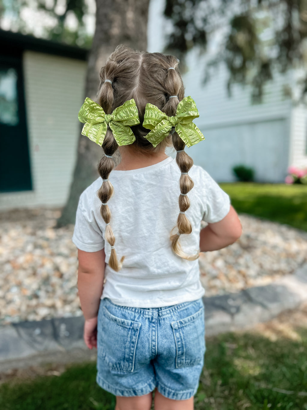 Key Lime Breeze Hair Bows 🍋‍🟩