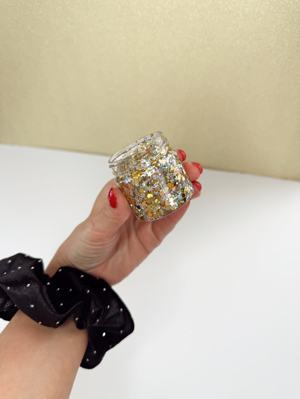 Champagne Sparkle Hair Glitter