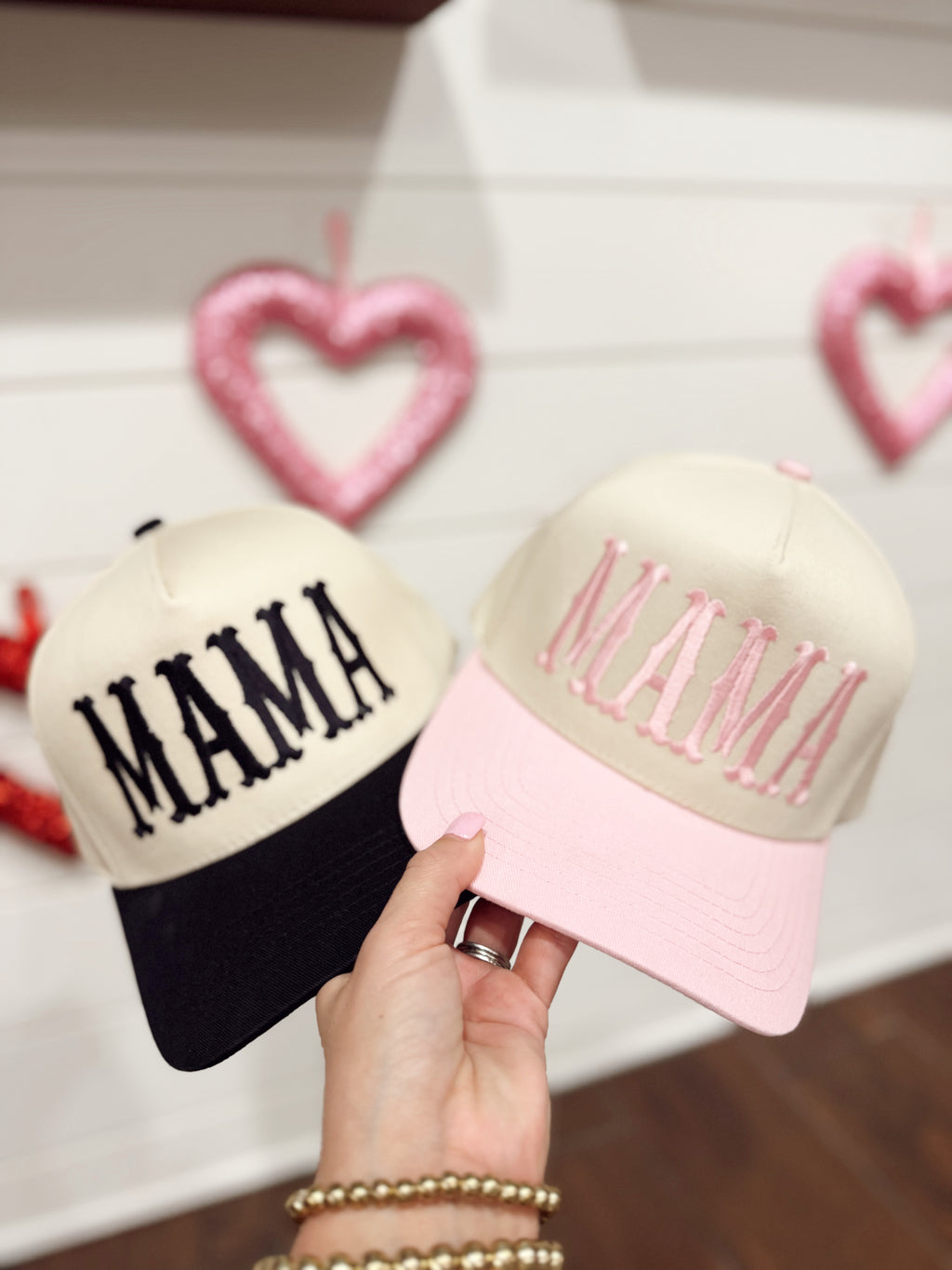 Embroidered Mama Hats