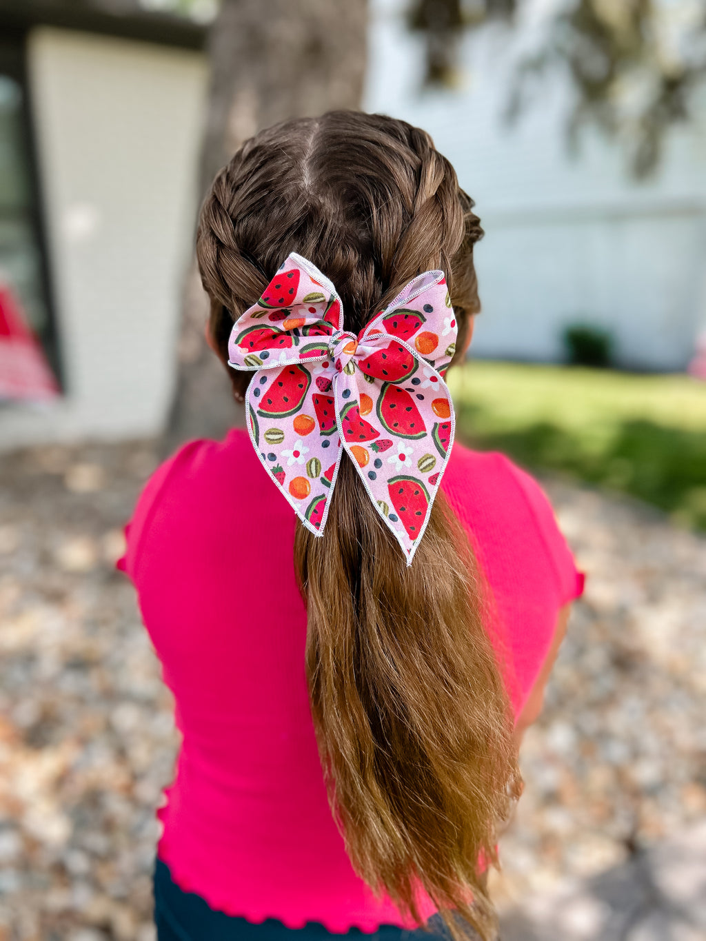 Watermelon Splash Hair Bows 💦🍉