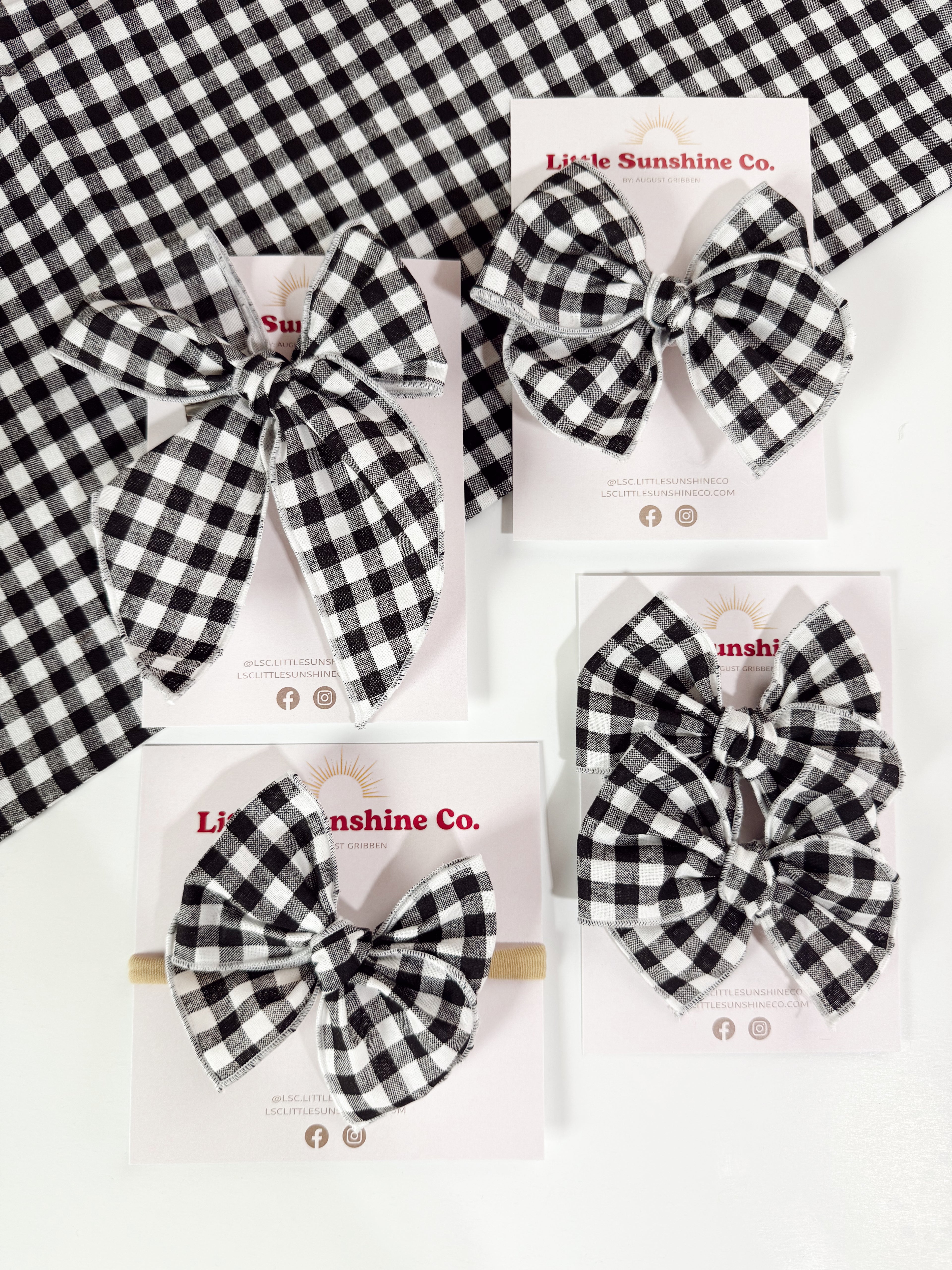 Black & White Gingham
