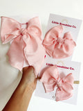 Light Pink Iridescent Hair Bows