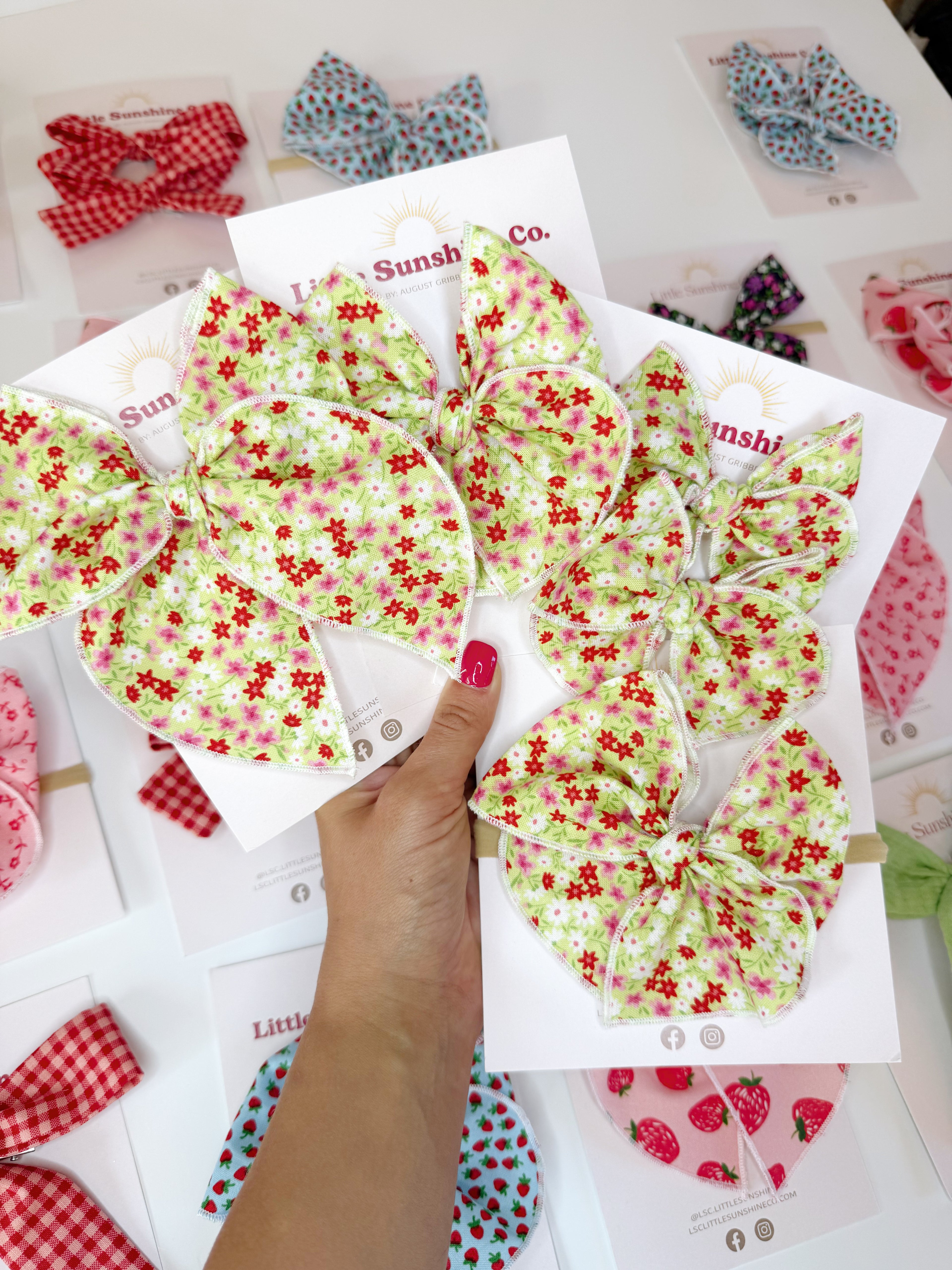Wildflower Wishes Hair Bows