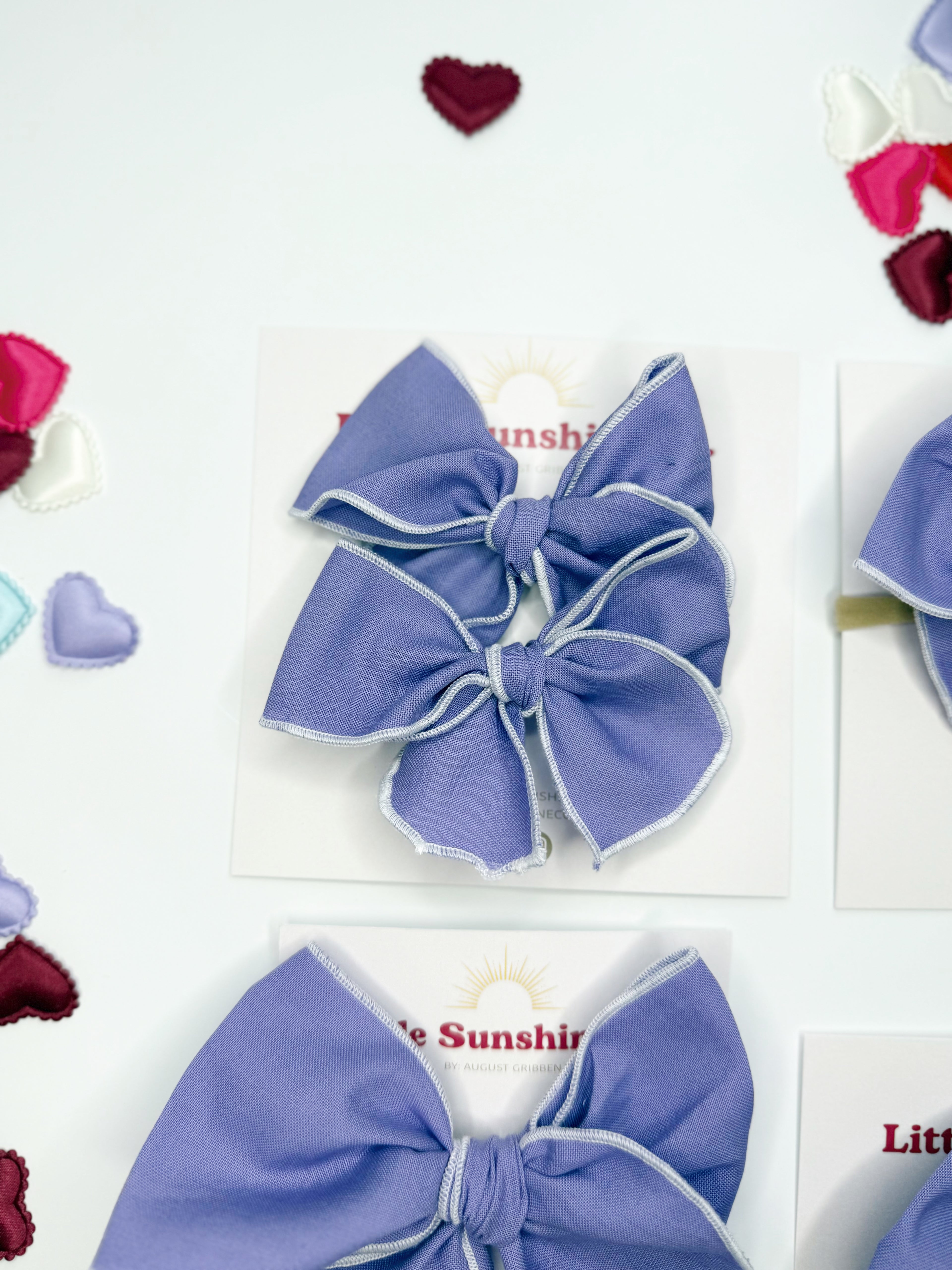 Lavender Fable Hair Bows