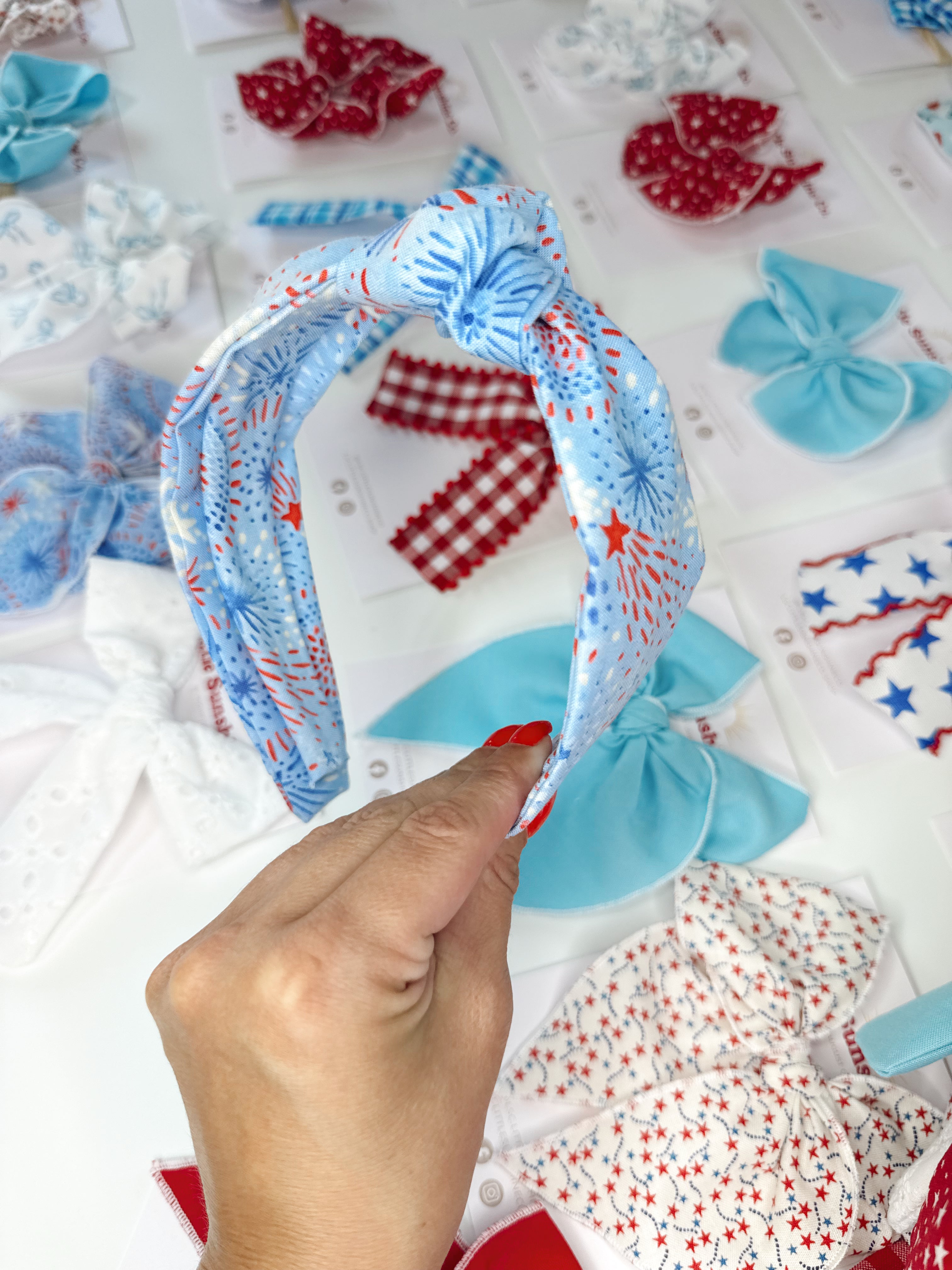 Freedom Skies Knotted Headband
