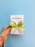 Key Lime Breeze Hair Bows 🍋‍🟩