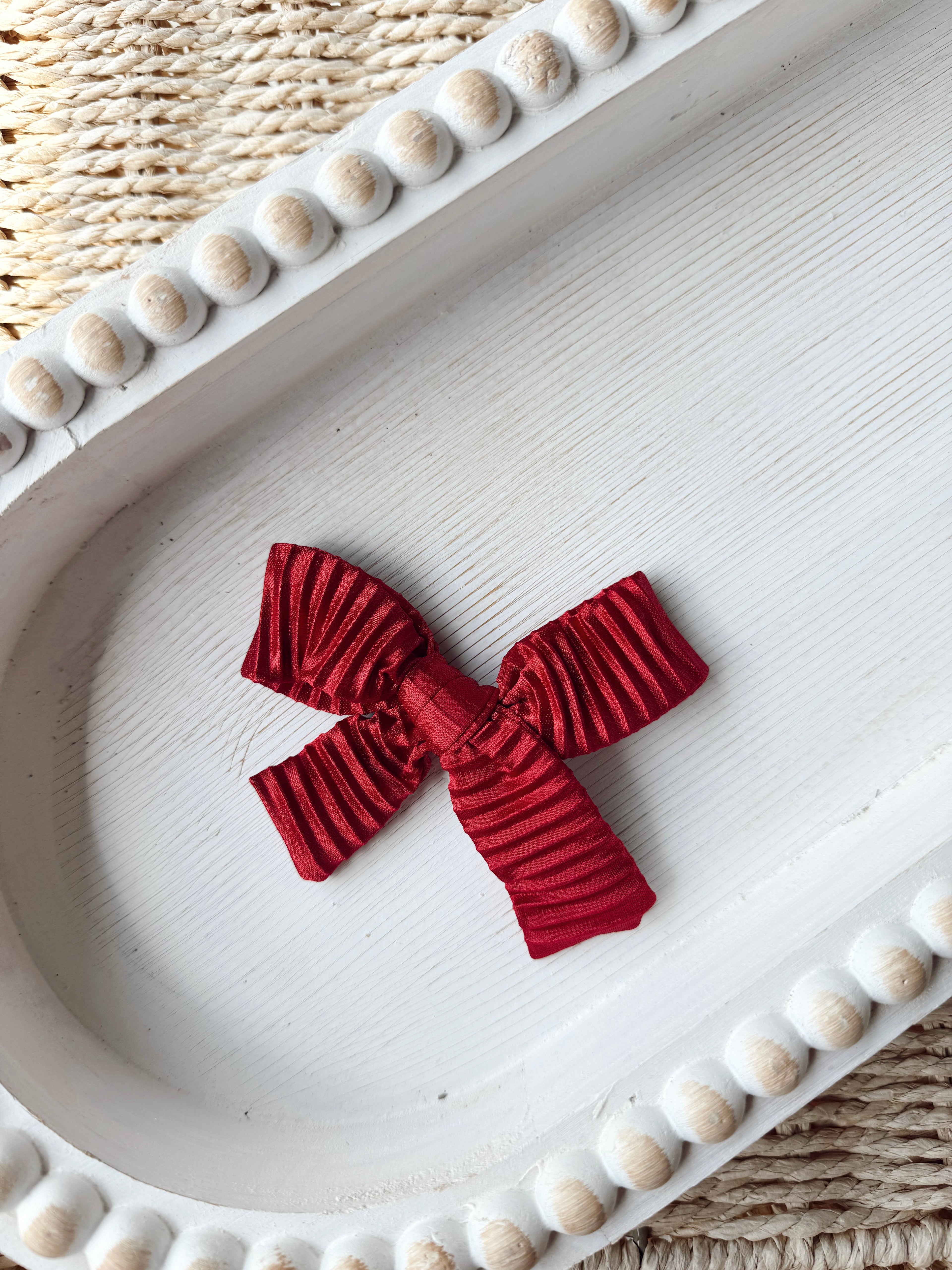 Red Textured - Medium Clip