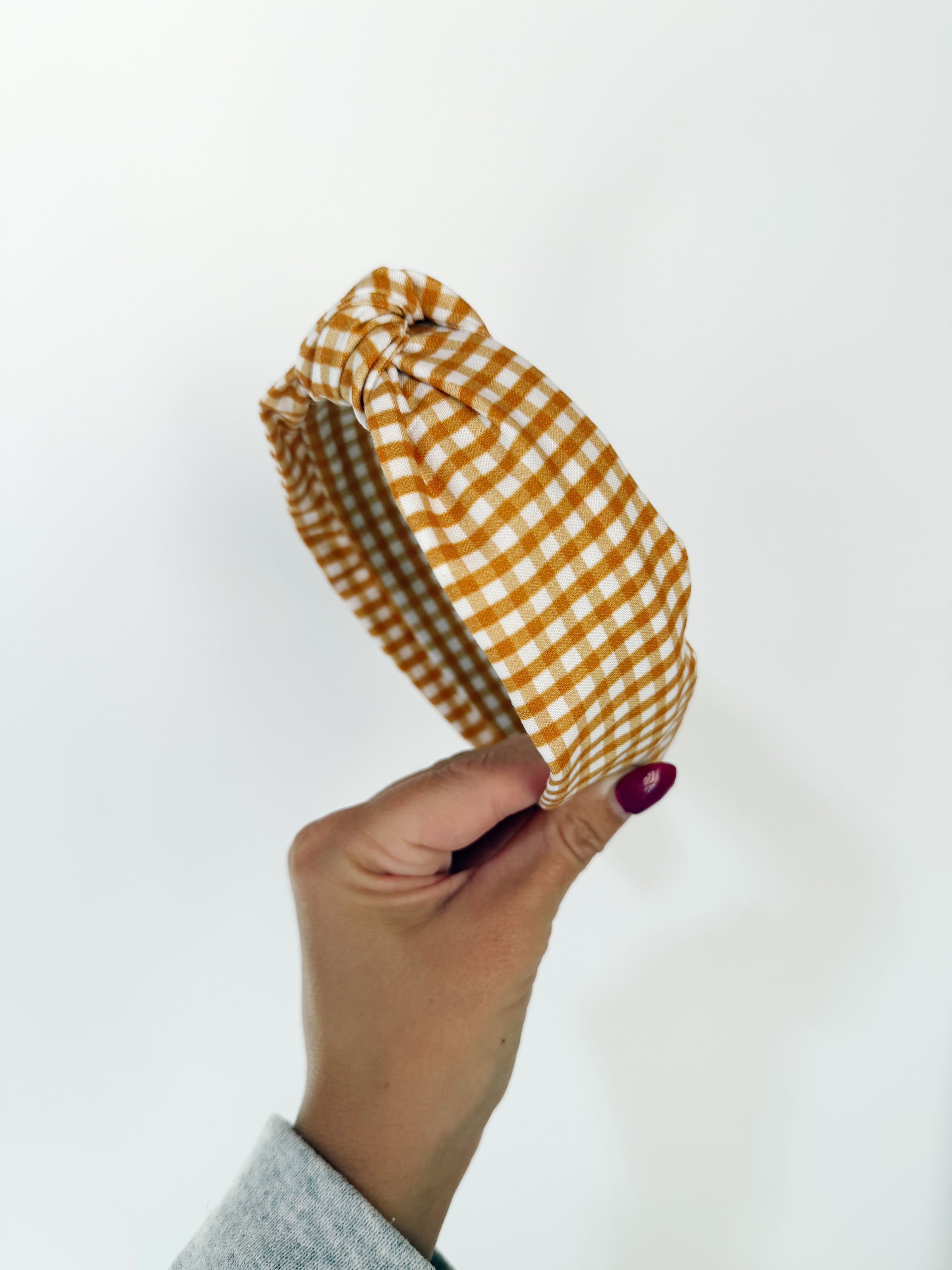 Harvest Picnic Knotted Headbands