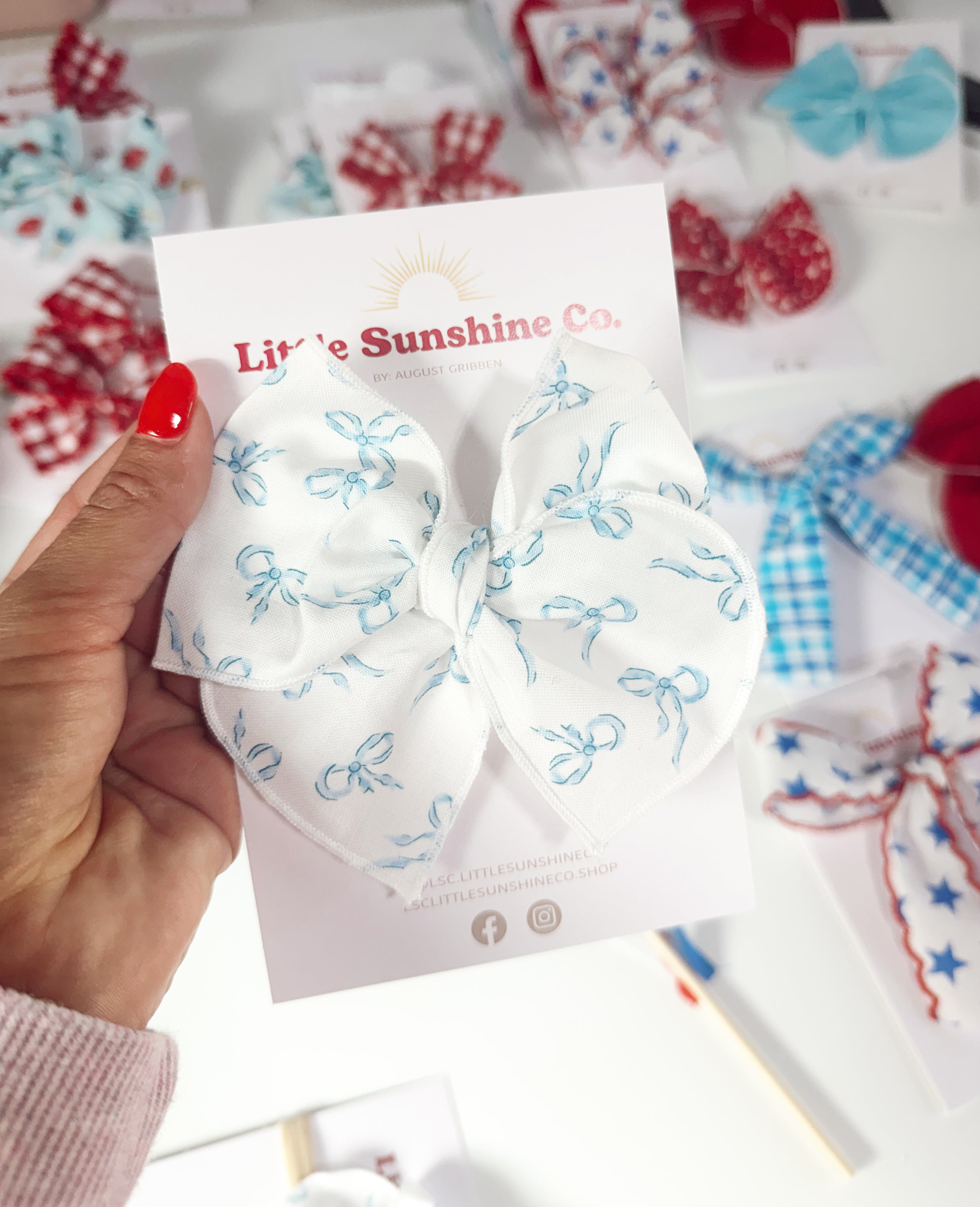 Bluebell Darling Hair Bows