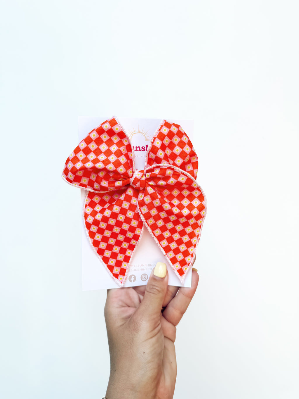 Orange Soda Pop Hair Bows 🥤🍊