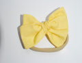 Nylon Headband- yellow