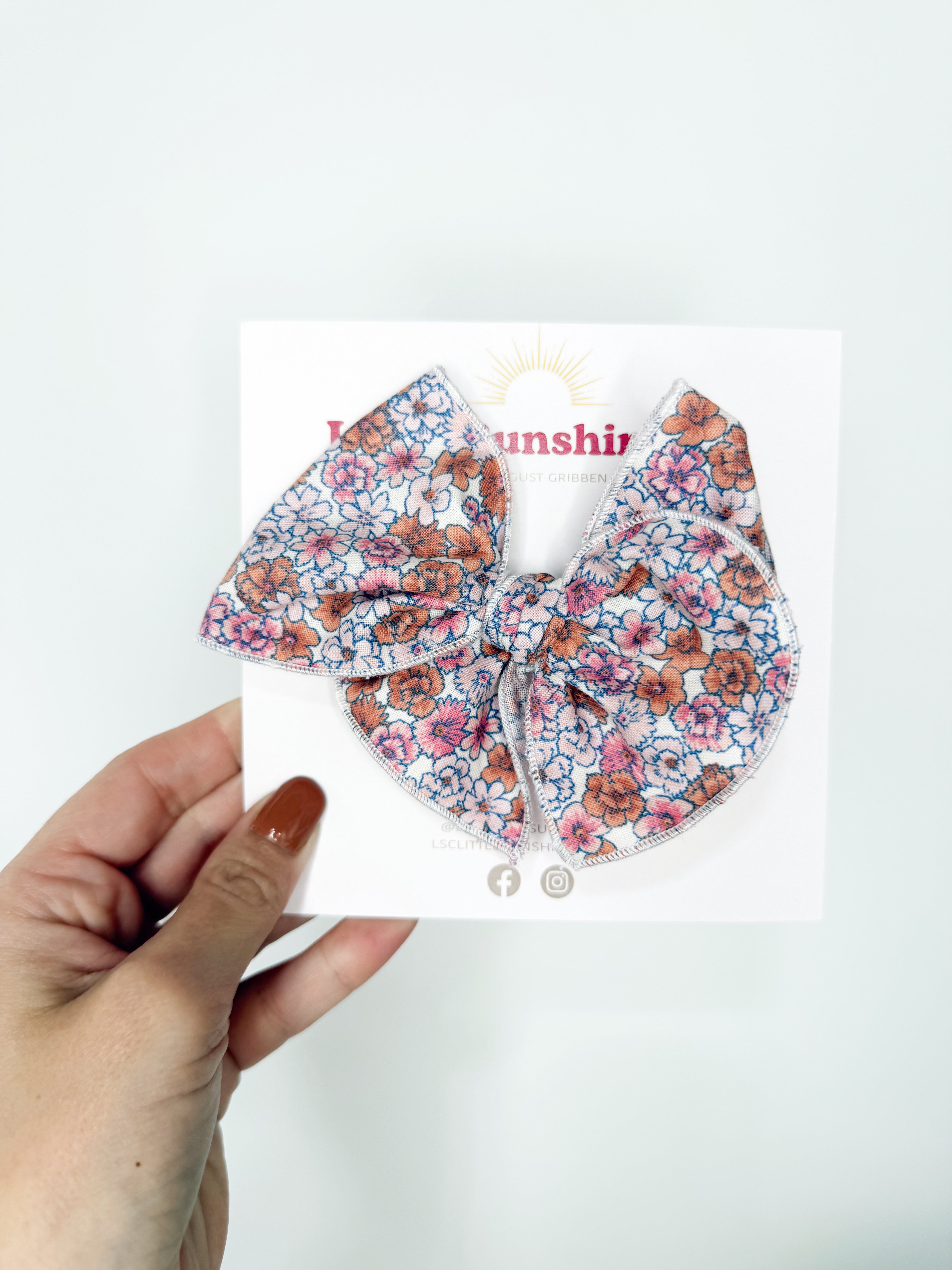 First Bloom Hair Bows