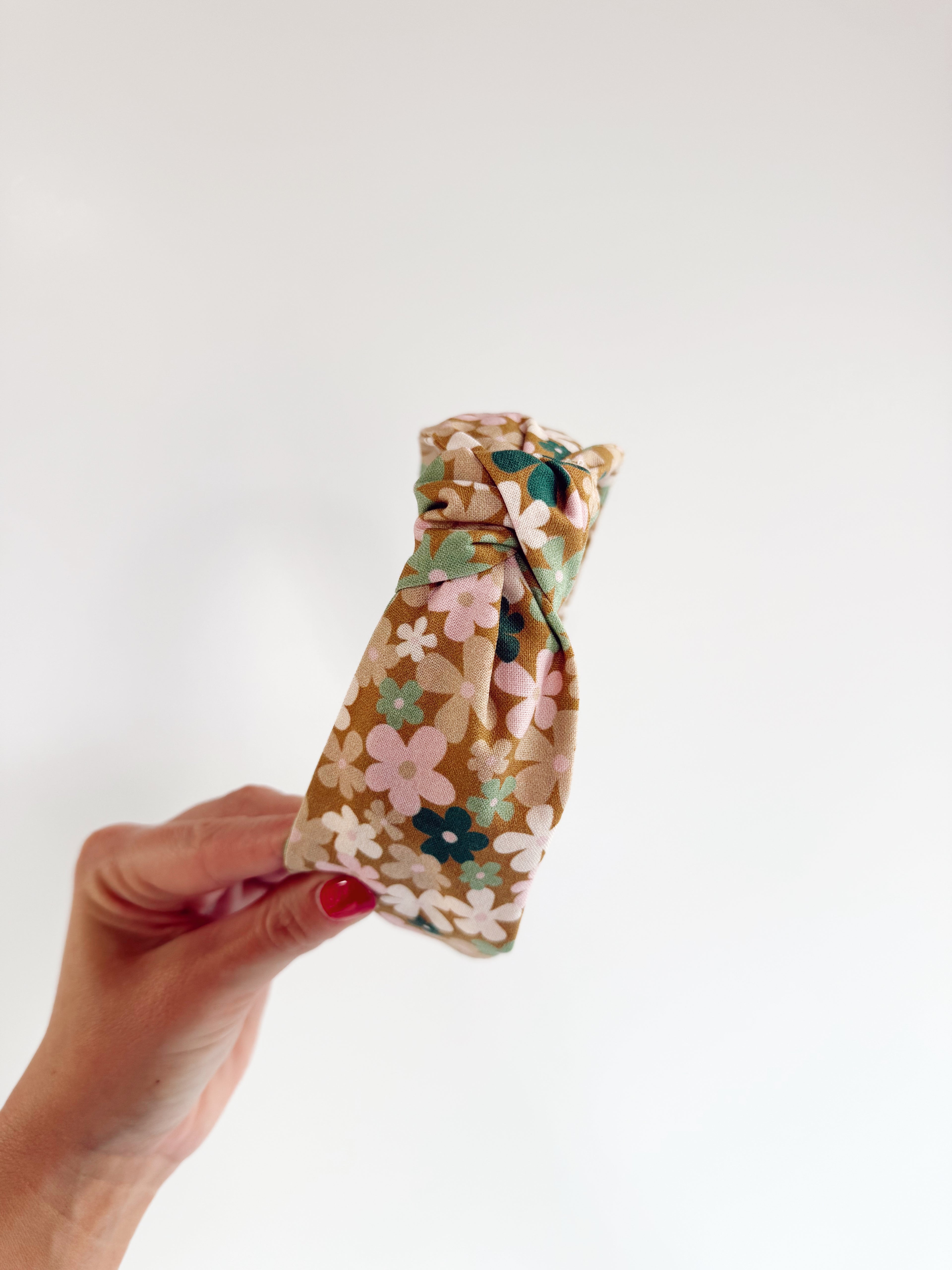 Lucky Floral Knotted Headband