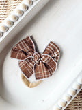 Brown - Nylon Headband