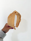 Harvest Picnic Knotted Headbands