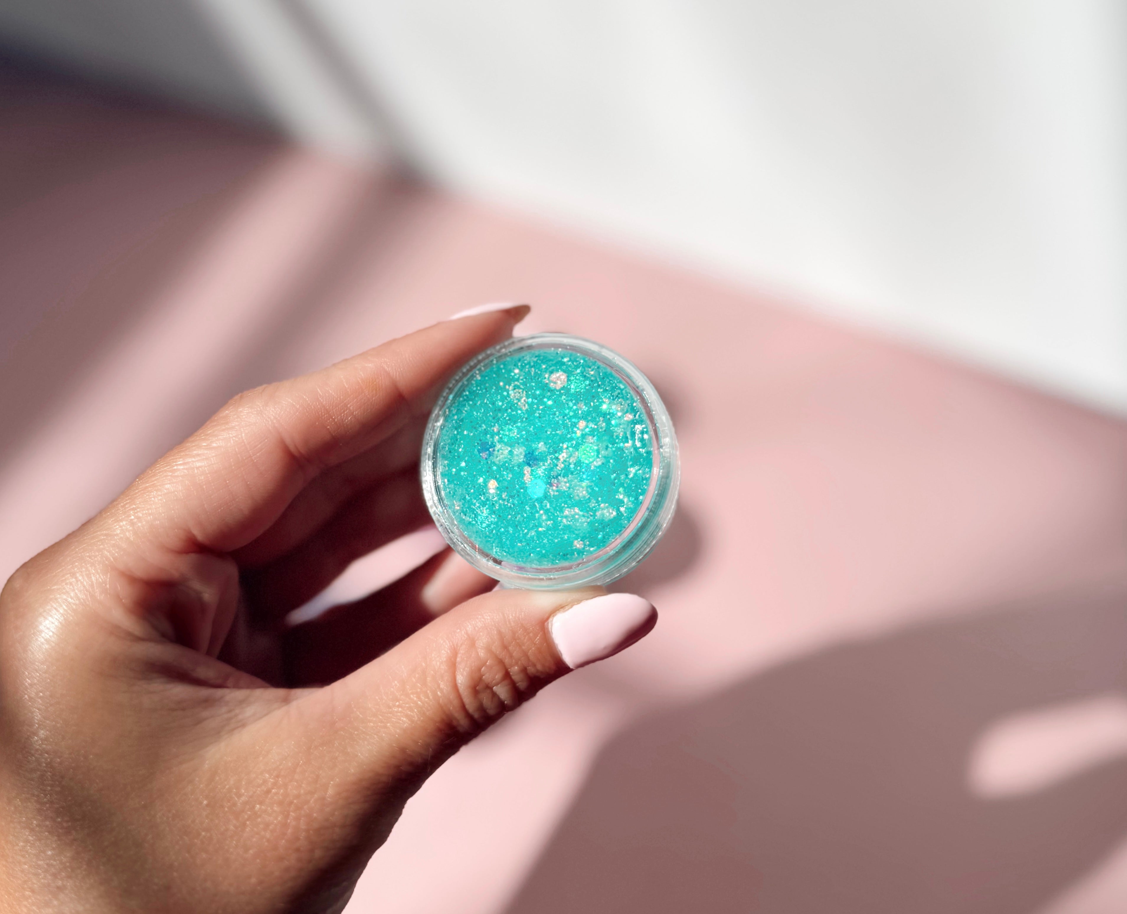 Aqua Hair Glitter